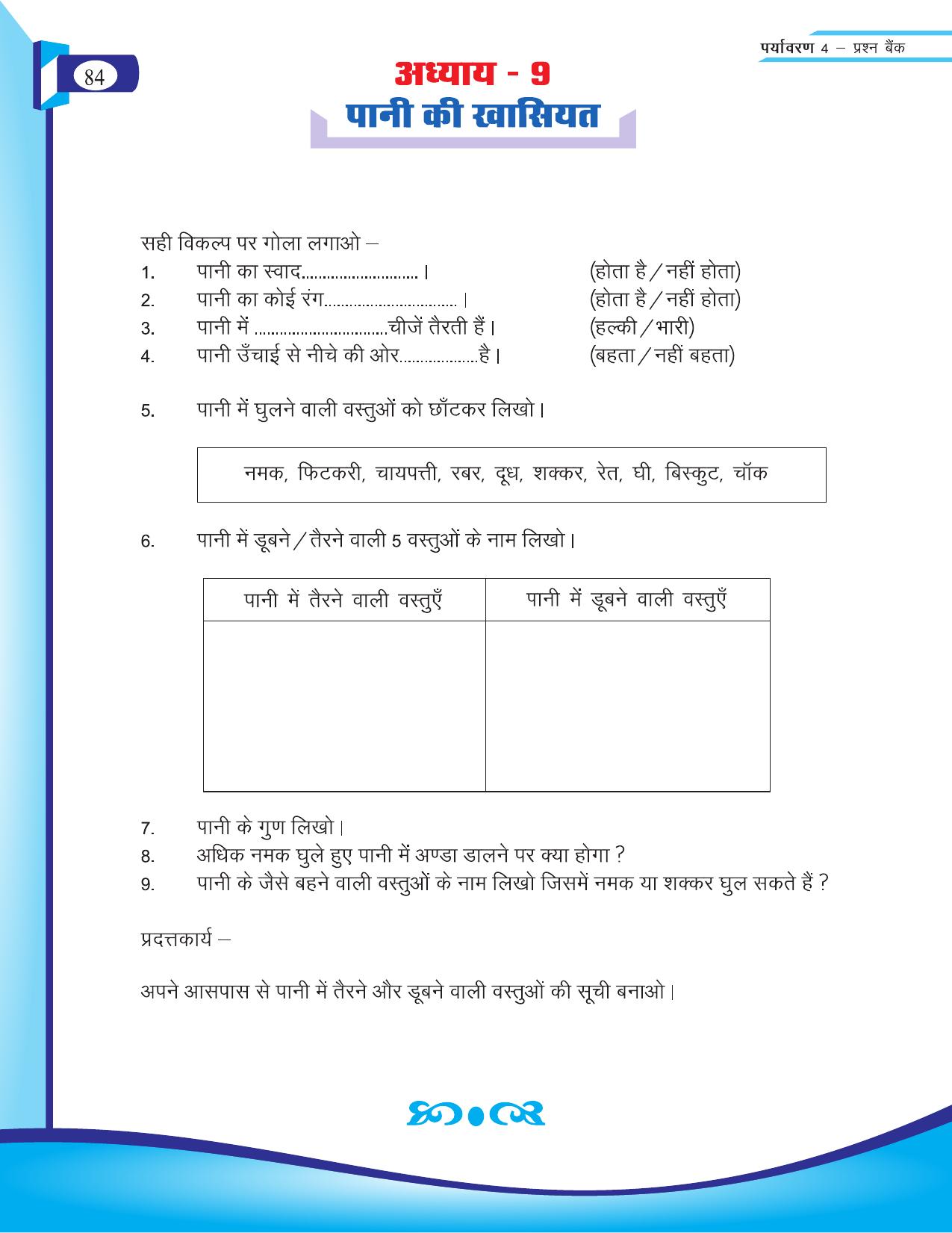 Chhattisgarh Board Class 4 EVS Question Bank 2015-16 - Page 13