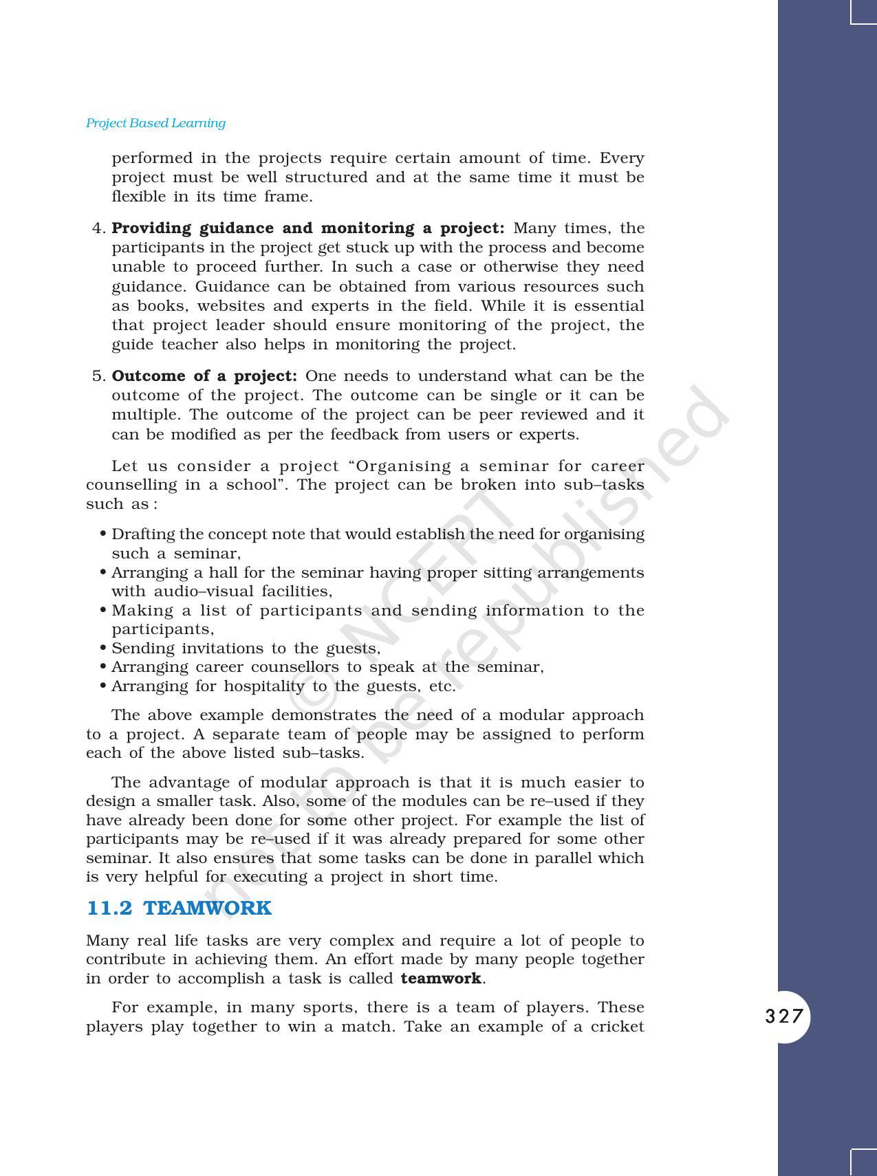 NCERT Book for Class 11 Computers Chapter 11 Project-Based Learning - Page 3