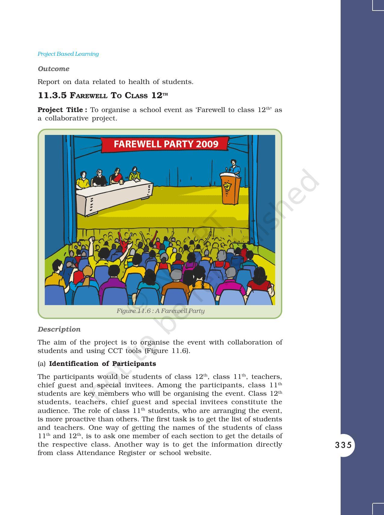NCERT Book for Class 11 Computers Chapter 11 Project-Based Learning - Page 11