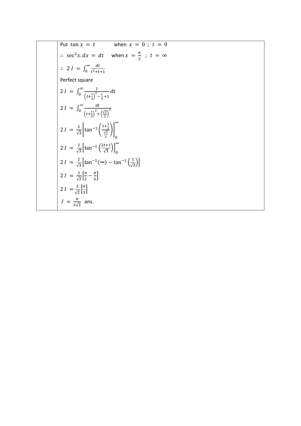 CBSE Class 12 Definite integrals Assignment 1 - Page 7