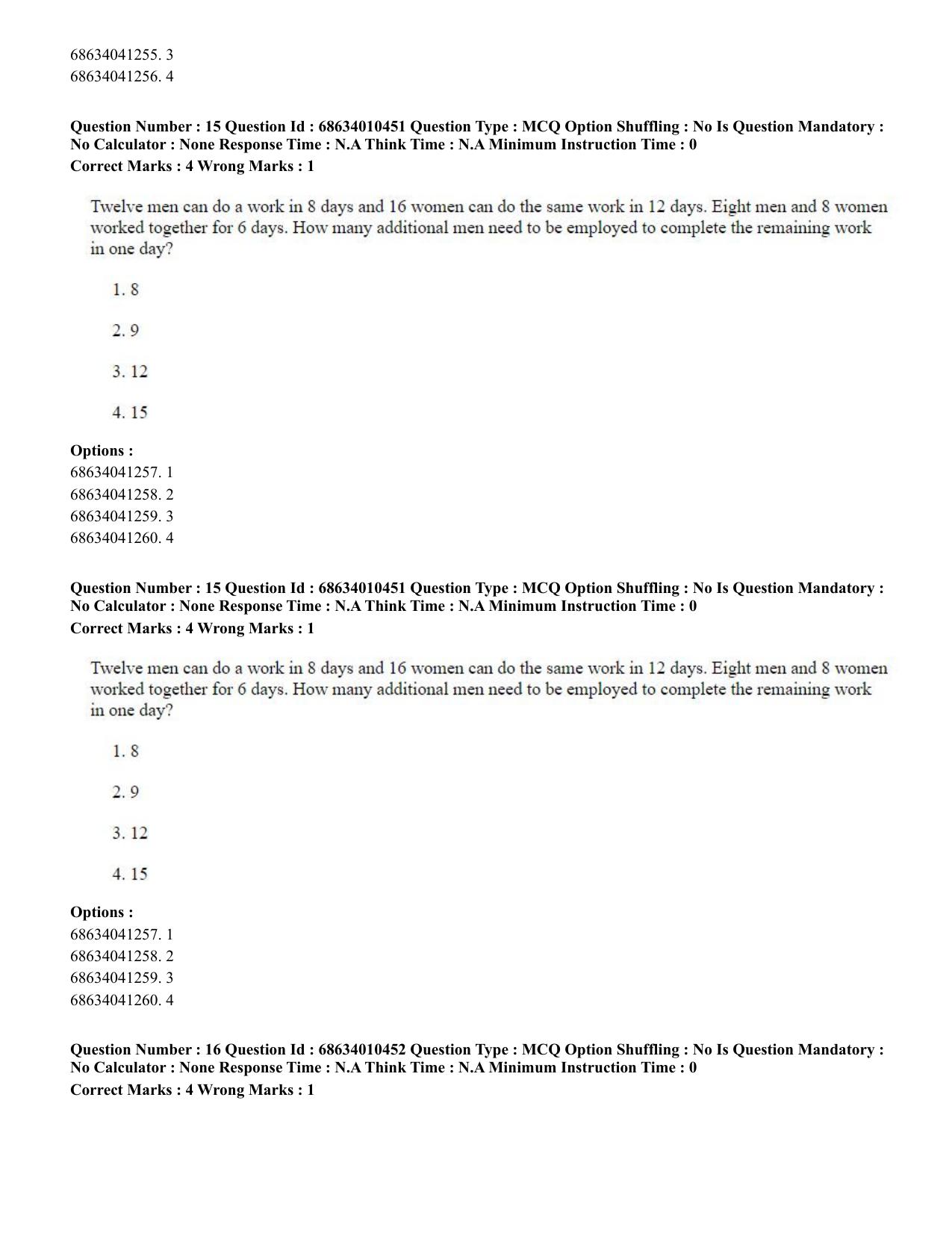 CUET PG 2023:COQP14 – LLM (Eng.)-Shift 1 (09-06-2023) Question Paper - Page 15