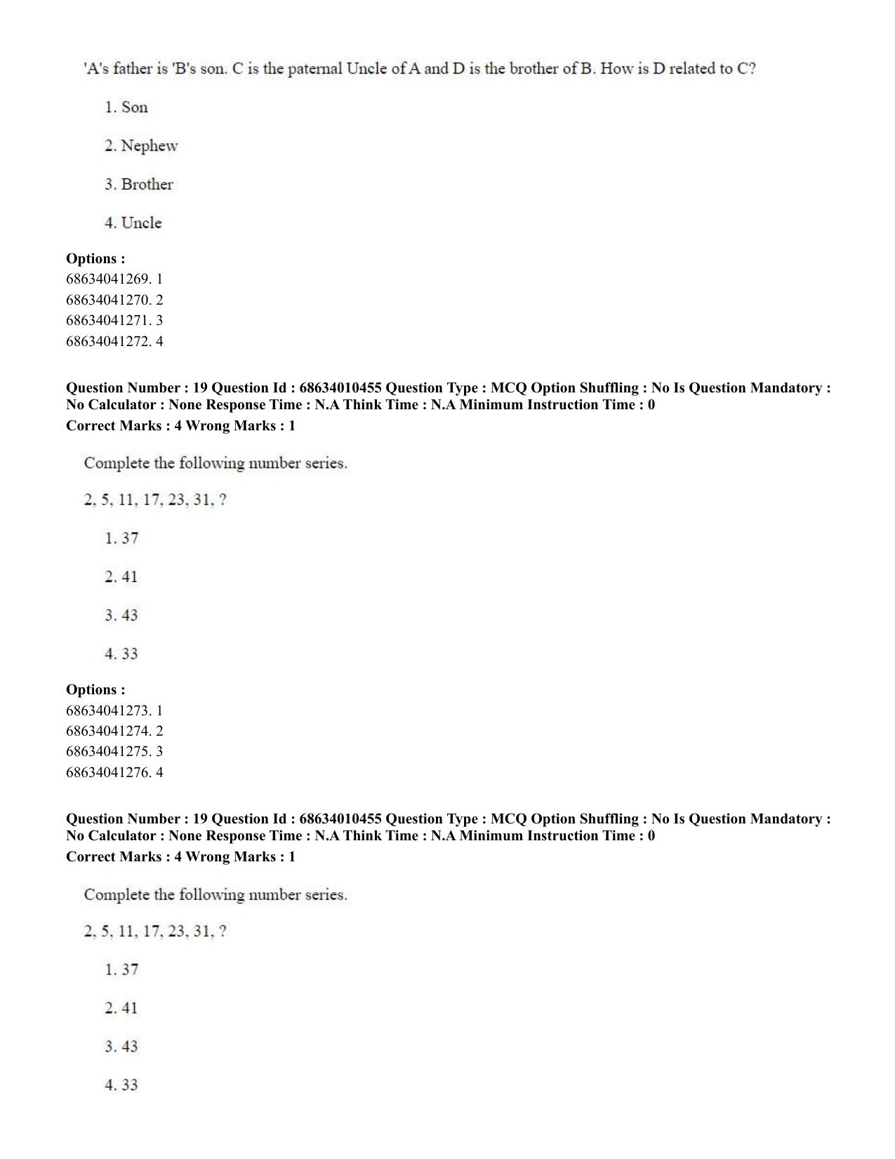 CUET PG 2023:COQP14 – LLM (Eng.)-Shift 1 (09-06-2023) Question Paper - Page 18