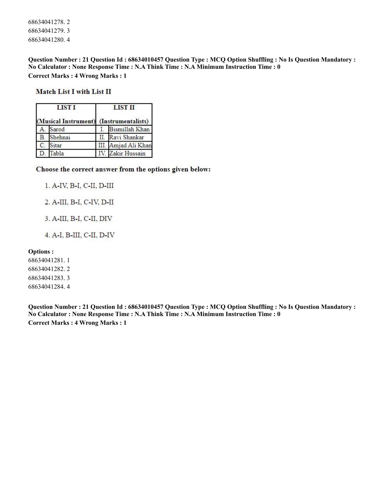 CUET PG 2023:COQP14 – LLM (Eng.)-Shift 1 (09-06-2023) Question Paper - Page 20