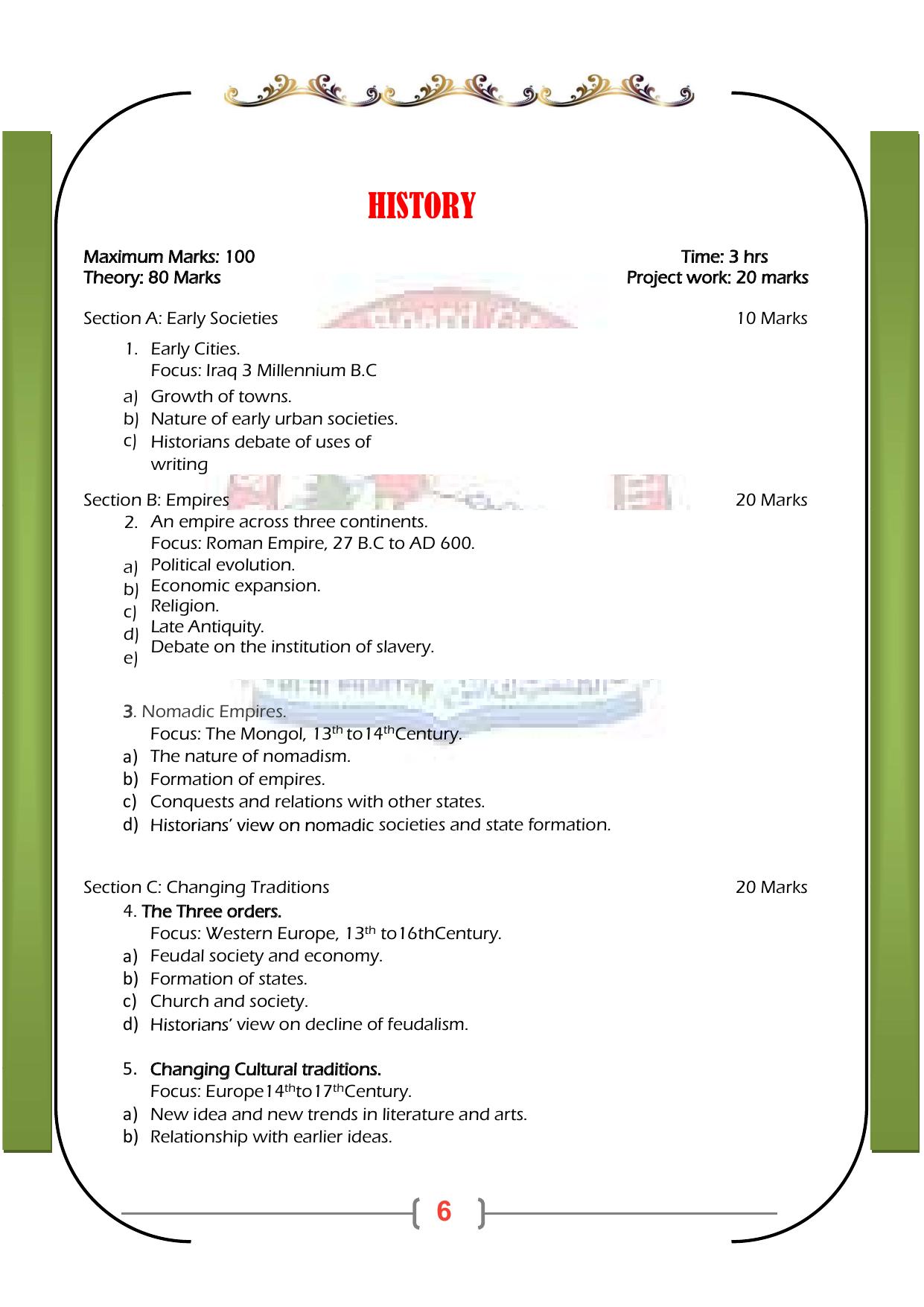 JKBOSE Class 11 Syllabus for JK & Ladakh (2024-25) - Page 14
