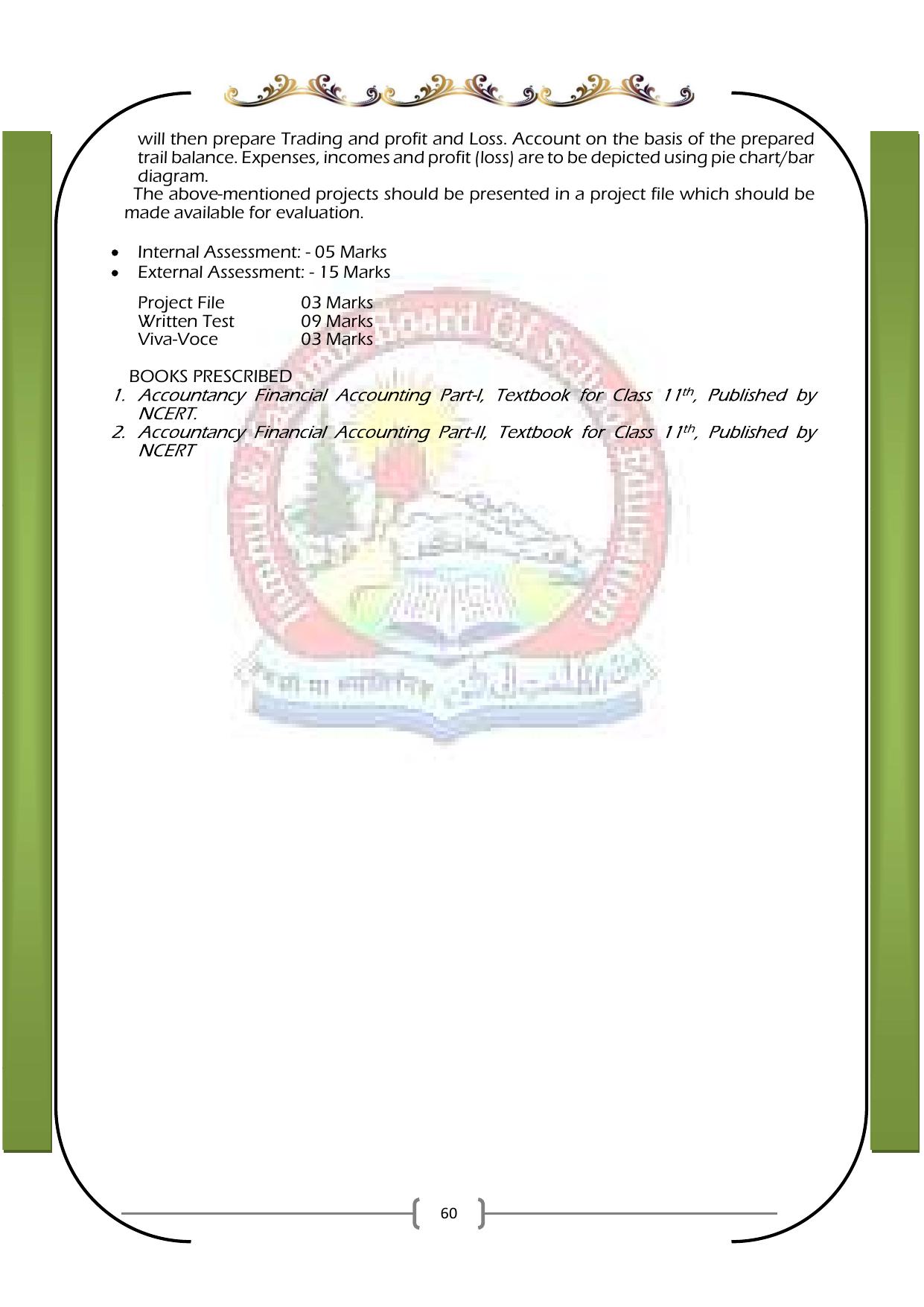 JKBOSE Class 11 Syllabus for JK & Ladakh (2024-25) - Page 68