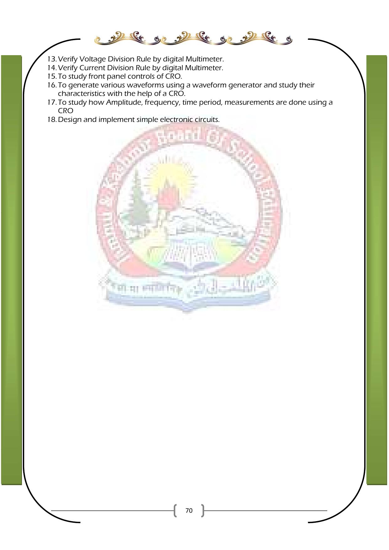 JKBOSE Class 11 Syllabus for JK & Ladakh (2024-25) - Page 78