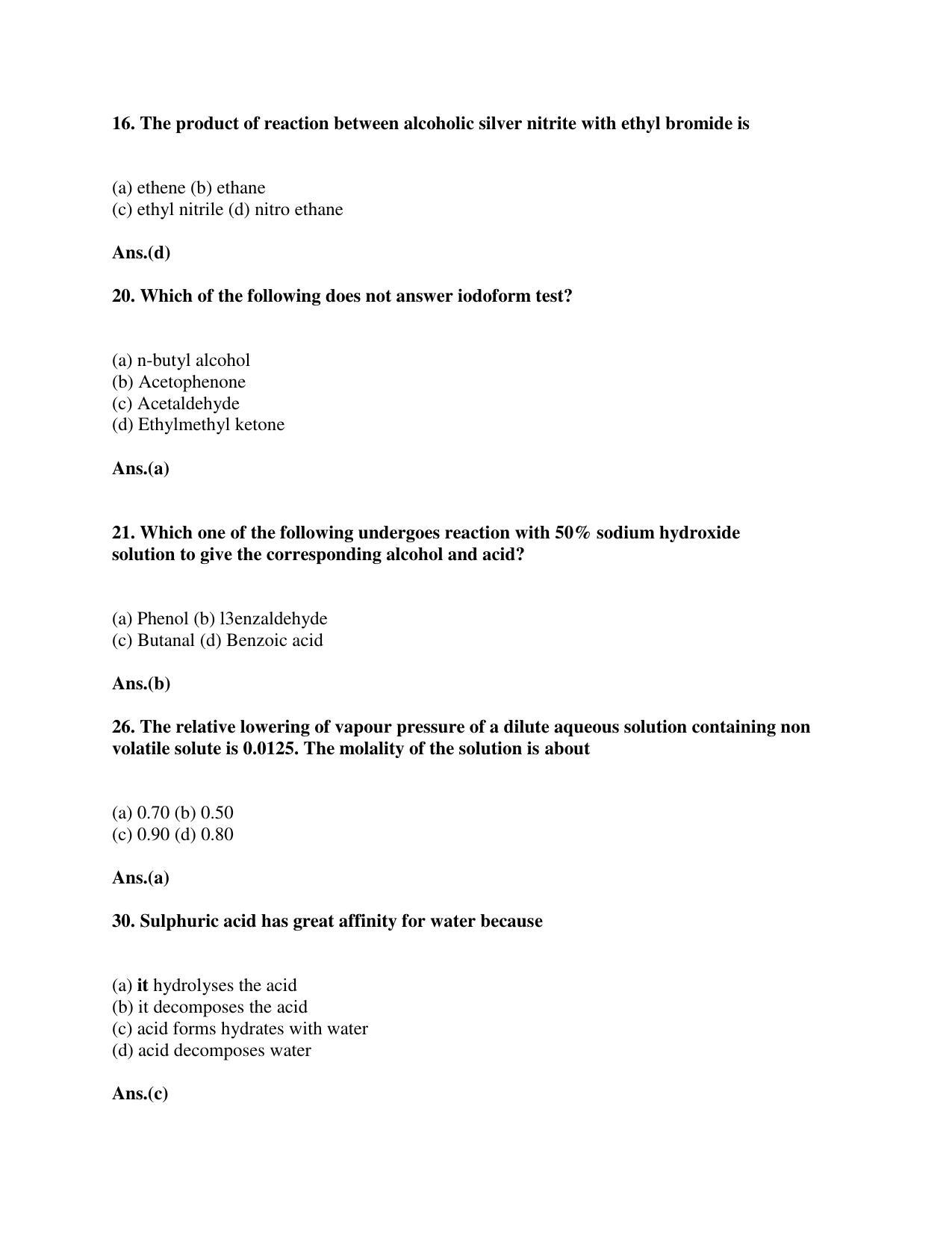 BCECE Previous Year Papers 2012 Chemistry with Answer Key - Page 3