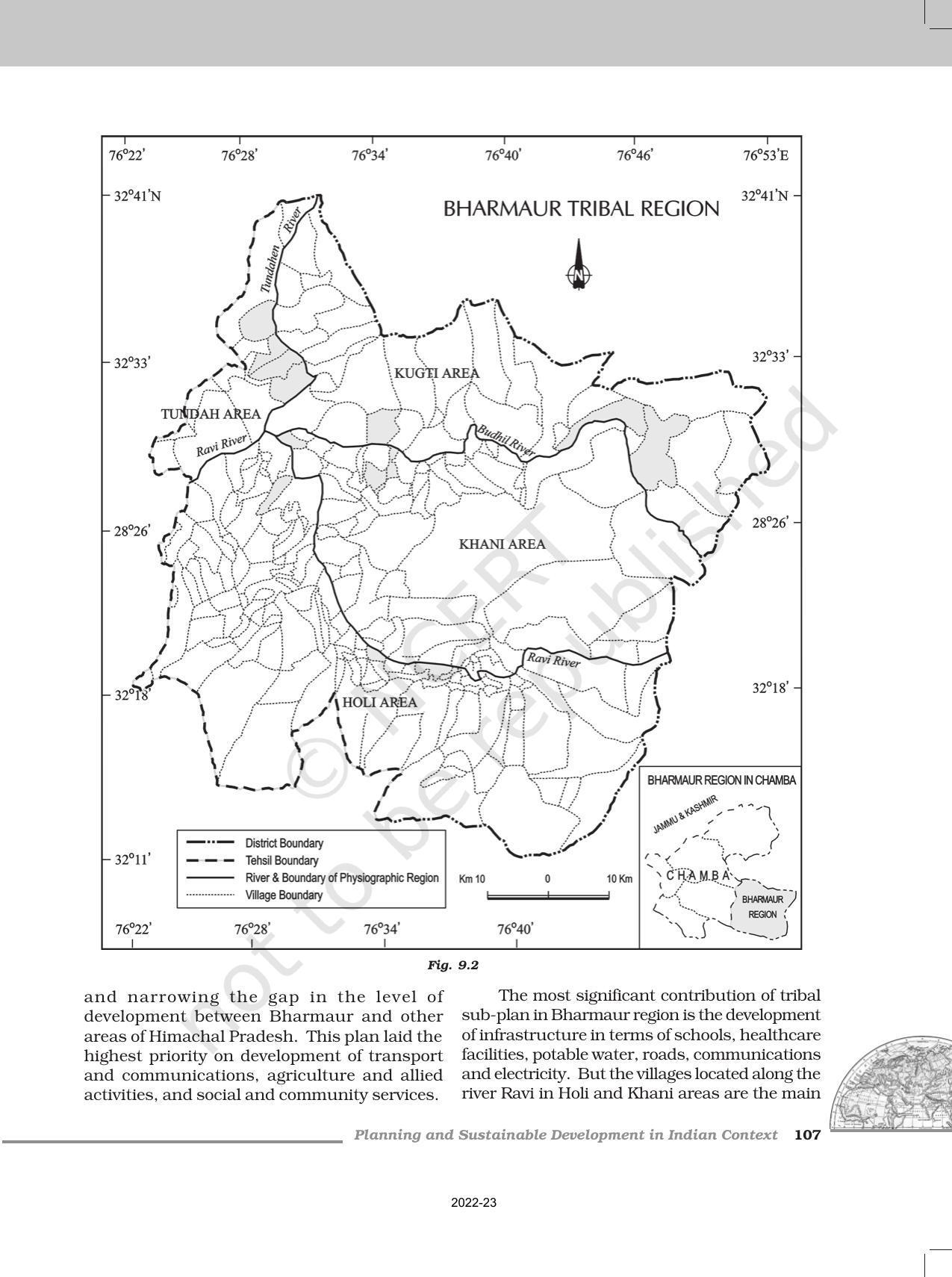 NCERT Book For Class 12 Geography Chapter 9 Planning