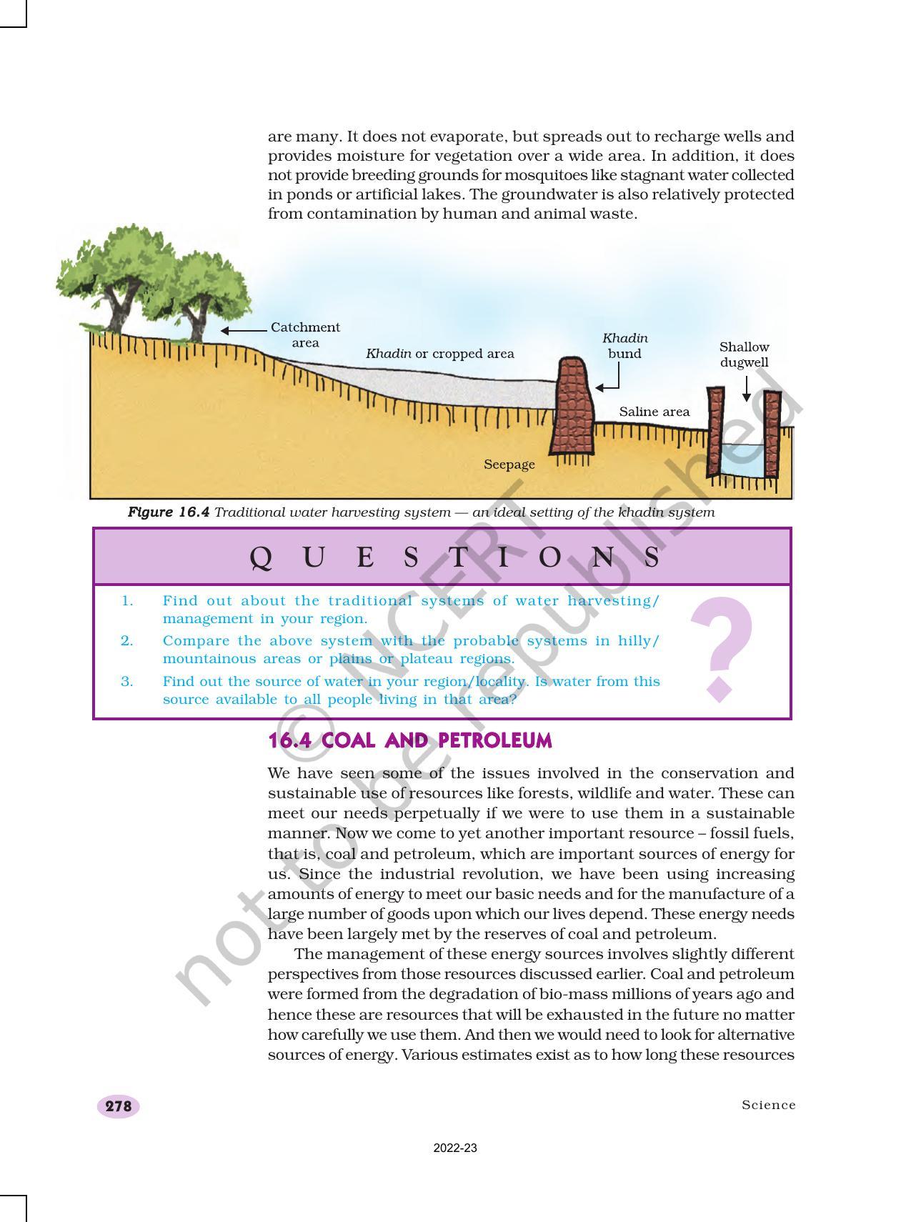 NCERT Book For Class 10 Science Chapter 16 Management