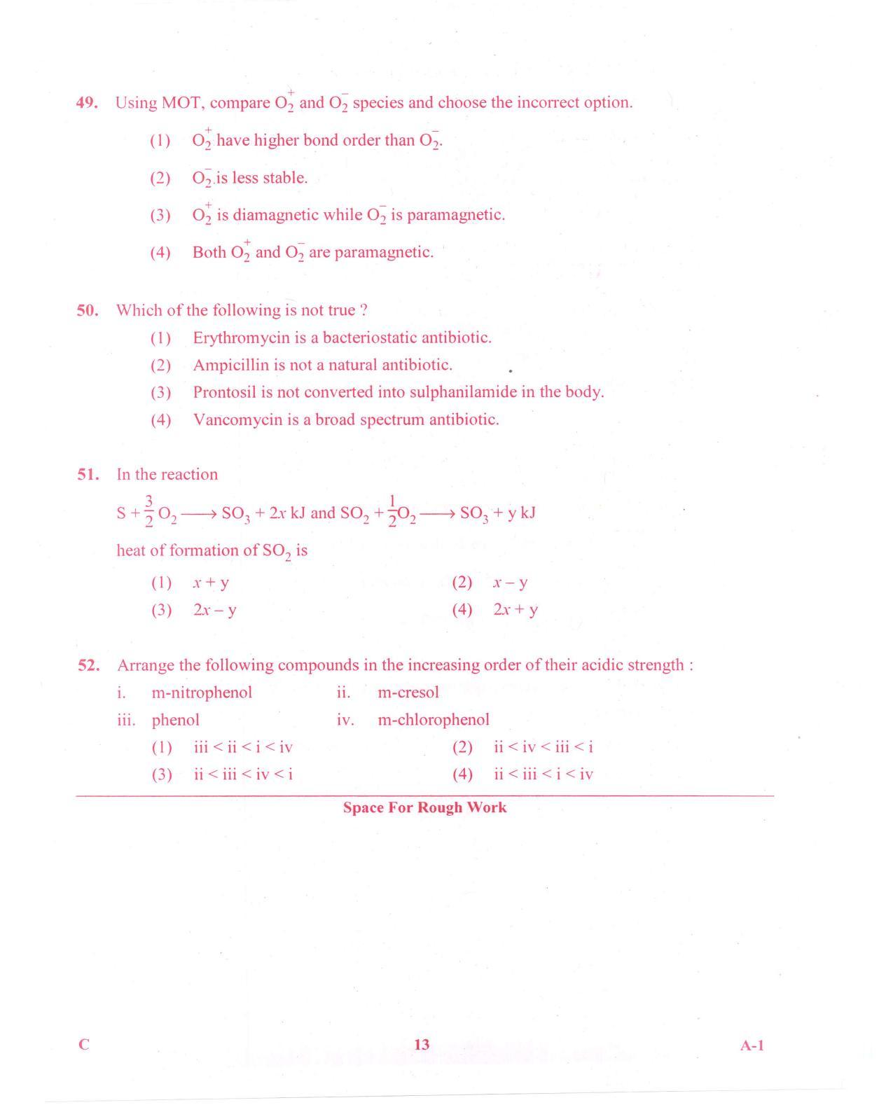 KCET Chemistry 2015 Question Papers - Page 13