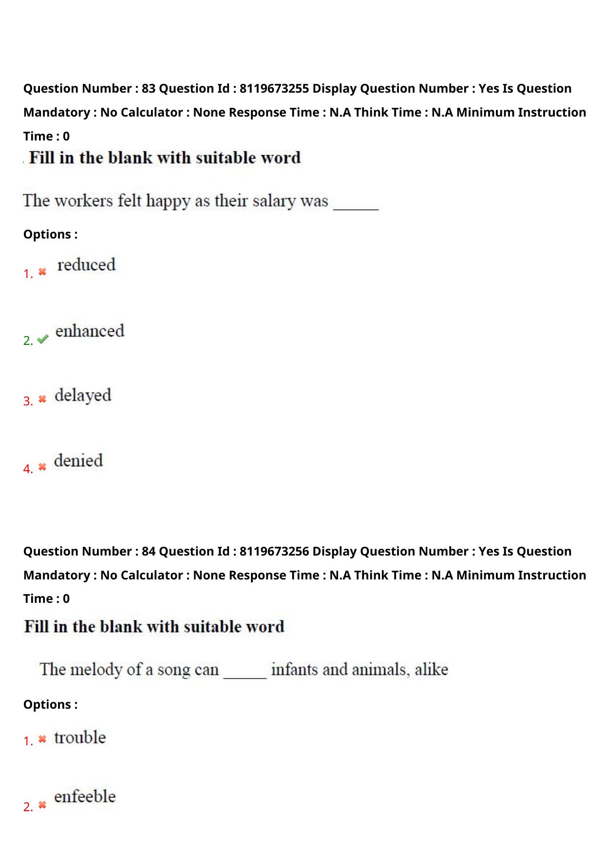 AP ICET 2024 Answer Key (Shift 2)  - Page 65