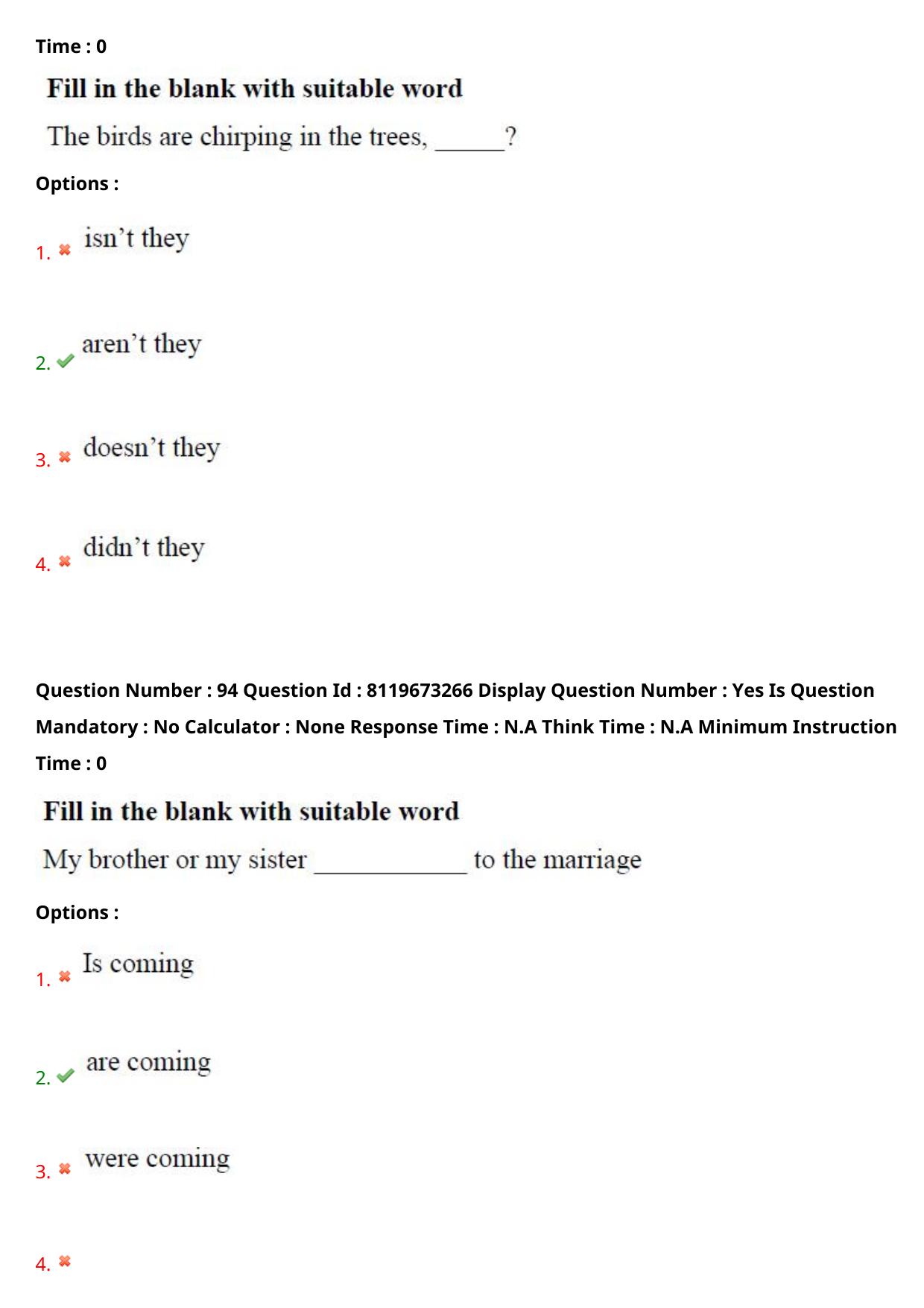 AP ICET 2024 Answer Key (Shift 2)  - Page 71