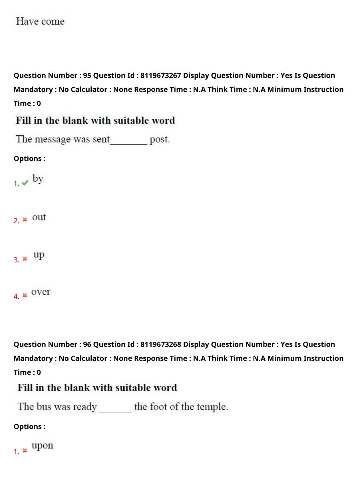 AP ICET 2024 Answer Key (Shift 2)  - Page 72