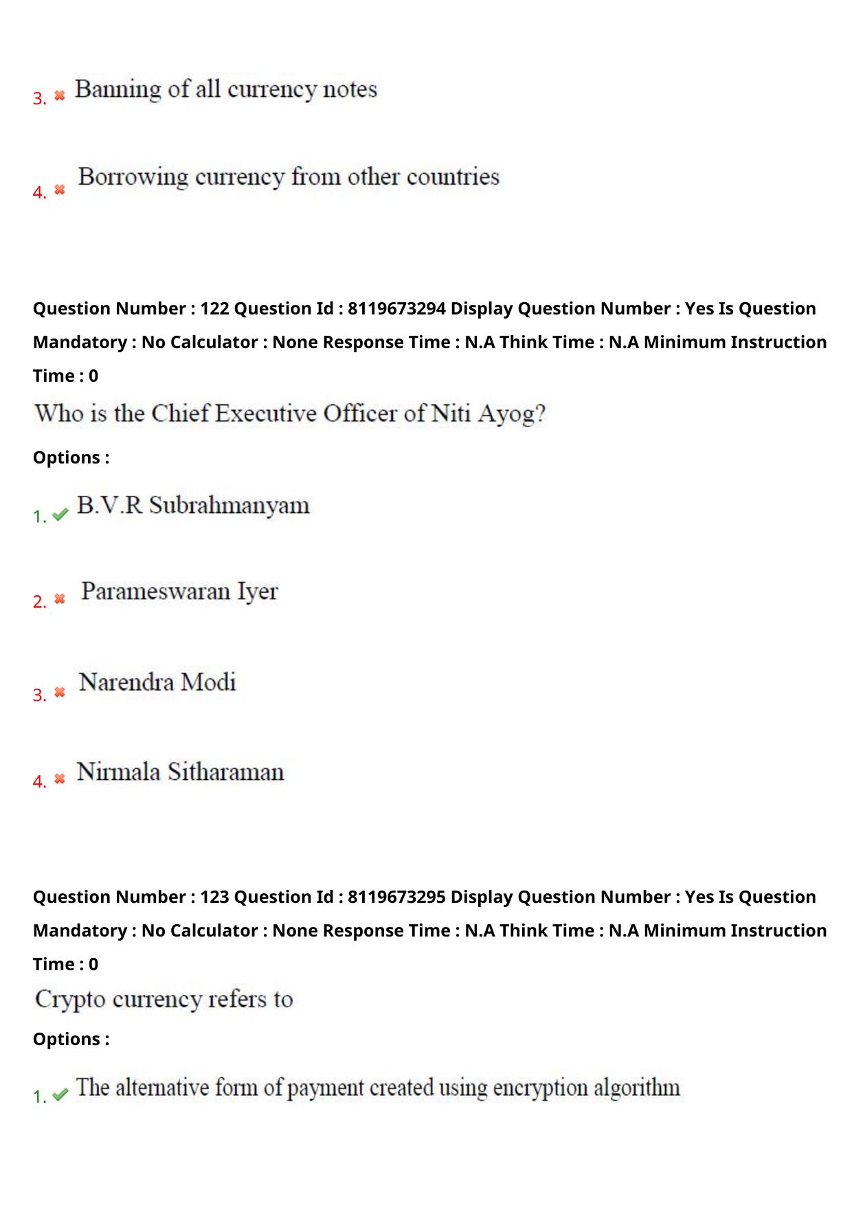 AP ICET 2024 Answer Key (Shift 2)  - Page 87