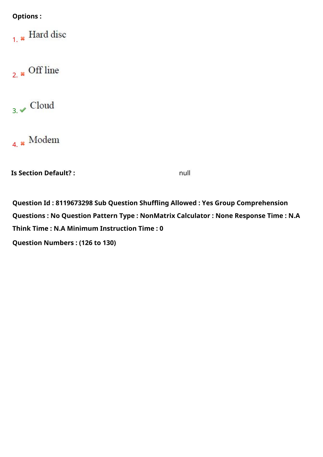 AP ICET 2024 Answer Key (Shift 2)  - Page 89