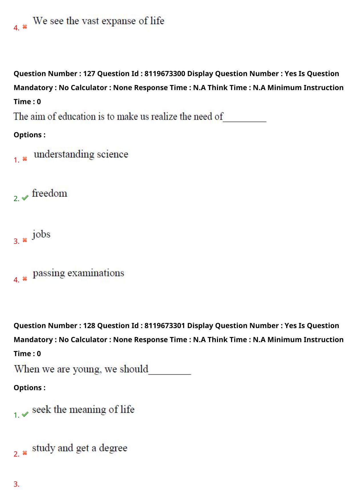 AP ICET 2024 Answer Key (Shift 2)  - Page 91