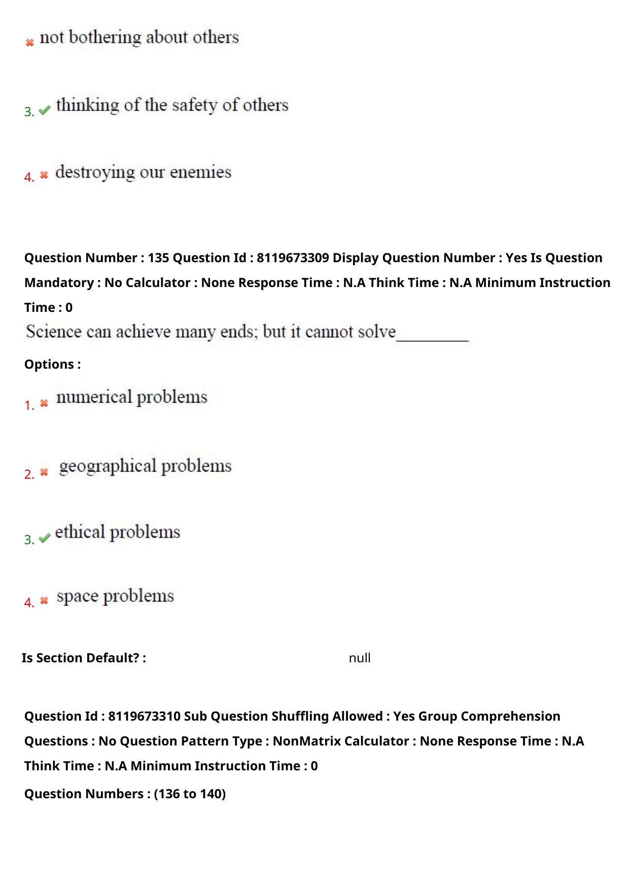 AP ICET 2024 Answer Key (Shift 2)  - Page 96