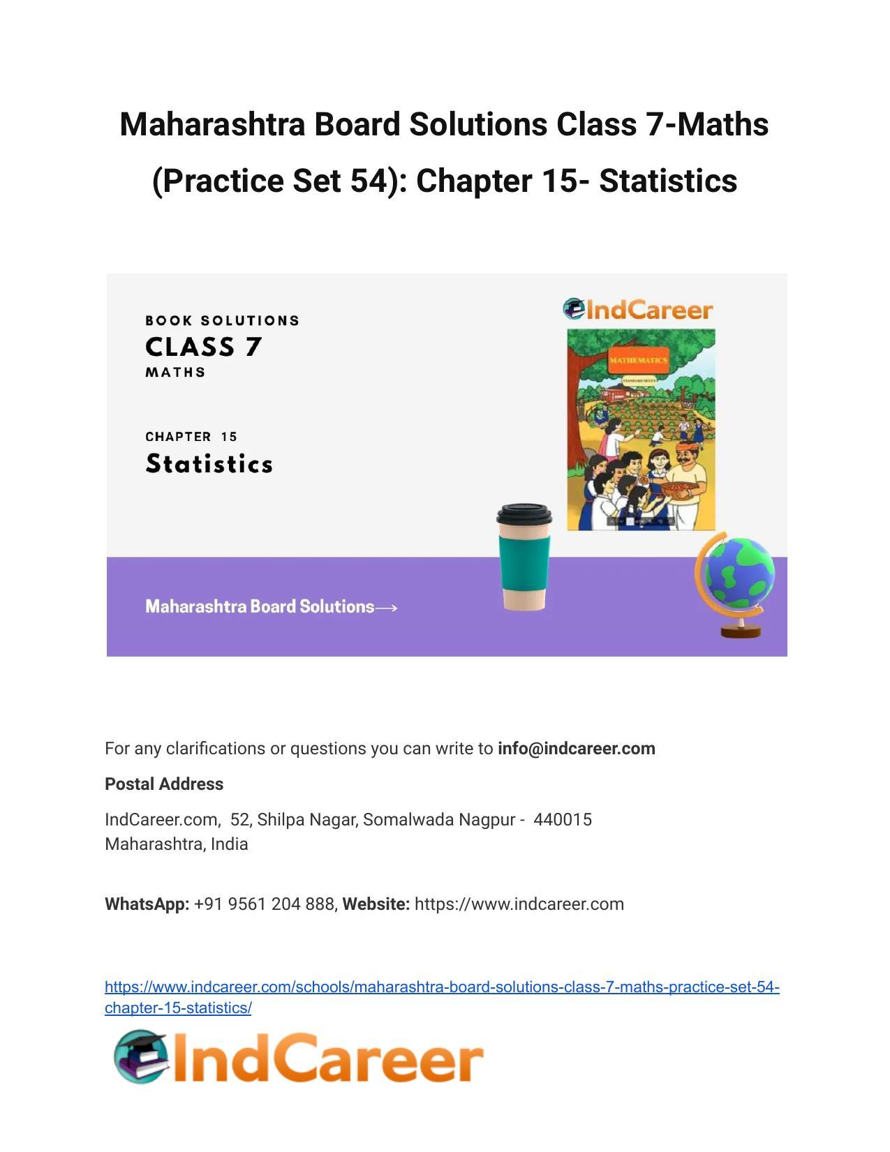 maharashtra-board-solutions-class-7-maths-practice-set-54-chapter-15