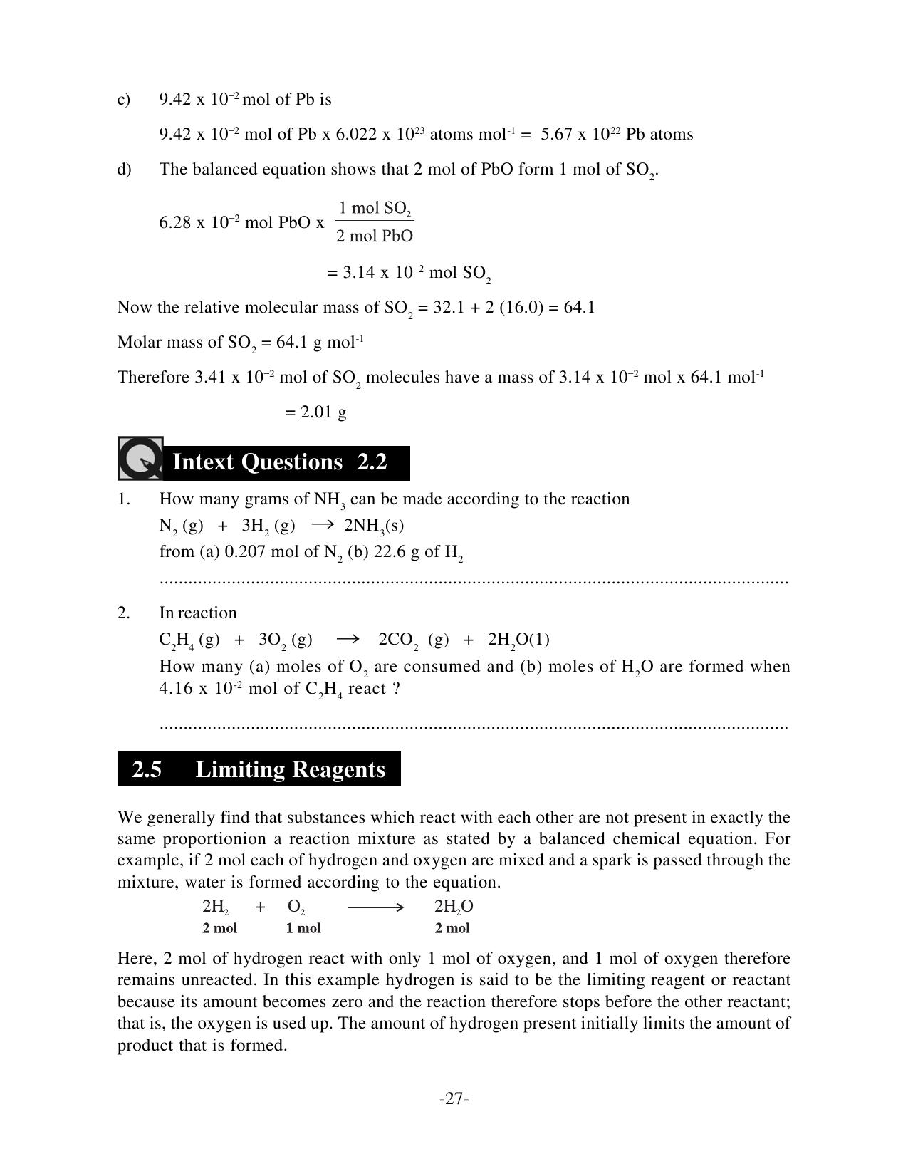 TS SCERT Inter 1st Year Chemistry Vol – I Path 1 (English Medium) Text Book - Page 36