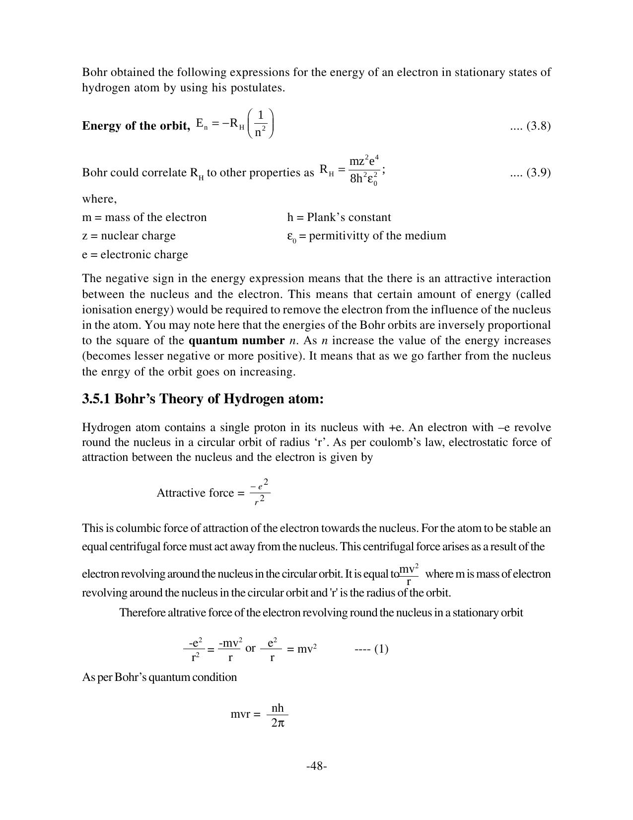 TS SCERT Inter 1st Year Chemistry Vol – I Path 1 (English Medium) Text Book - Page 57
