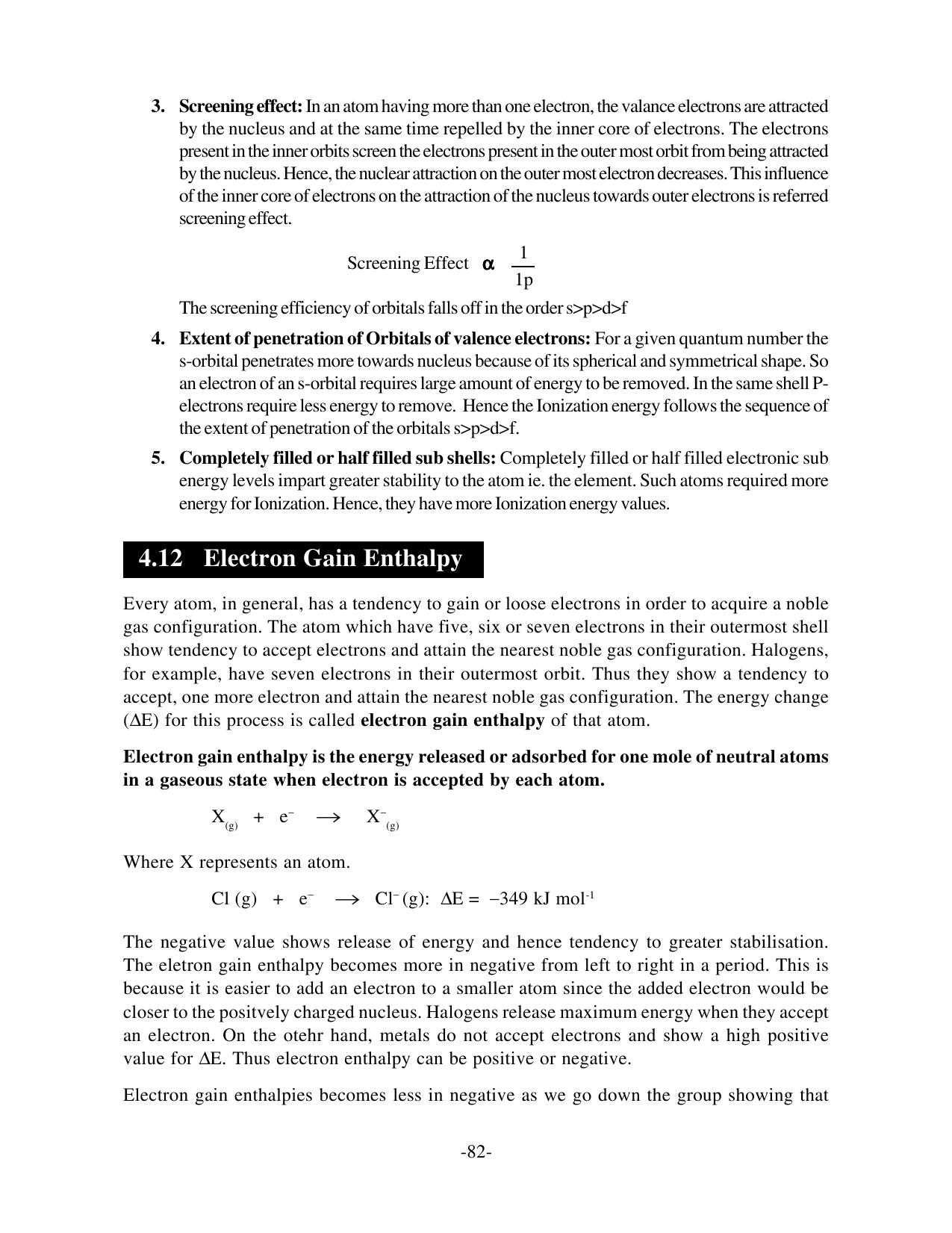 TS SCERT Inter 1st Year Chemistry Vol – I Path 1 (English Medium) Text Book - Page 91