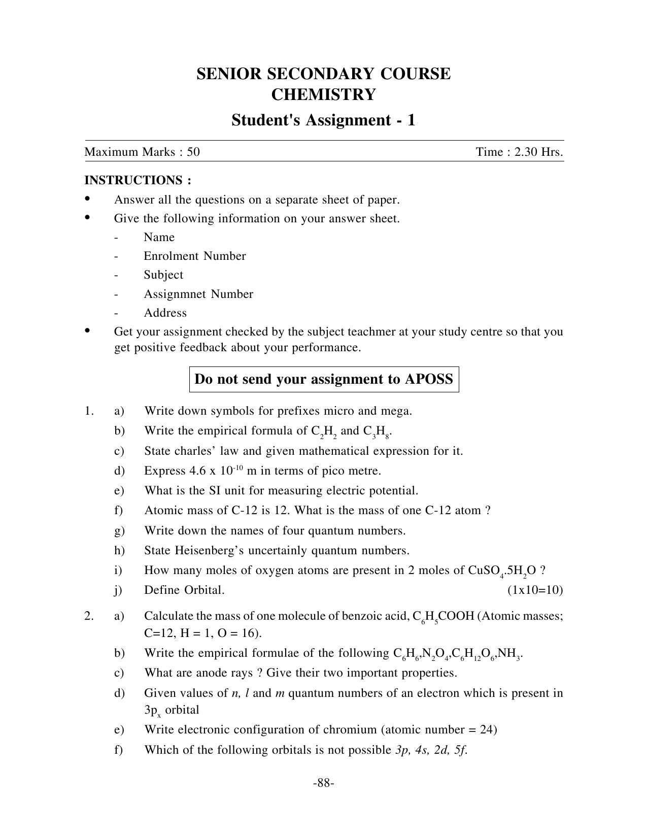 TS SCERT Inter 1st Year Chemistry Vol – I Path 1 (English Medium) Text Book - Page 97