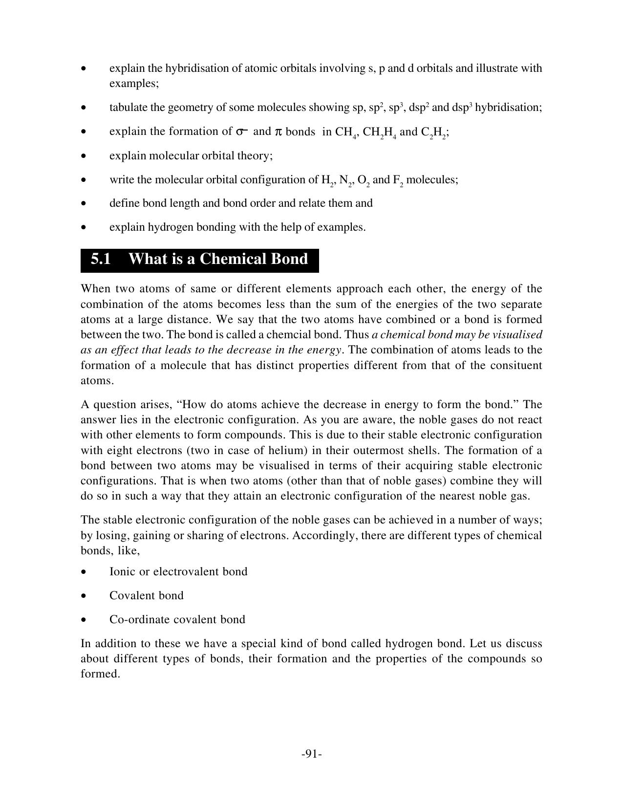 TS SCERT Inter 1st Year Chemistry Vol – I Path 1 (English Medium) Text Book - Page 100