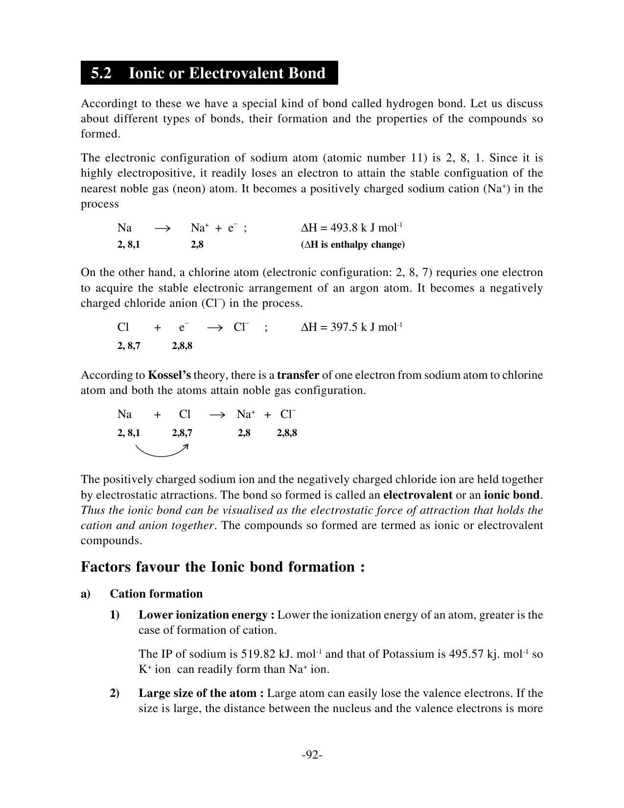TS SCERT Inter 1st Year Chemistry Vol – I Path 1 (English Medium) Text Book - Page 101