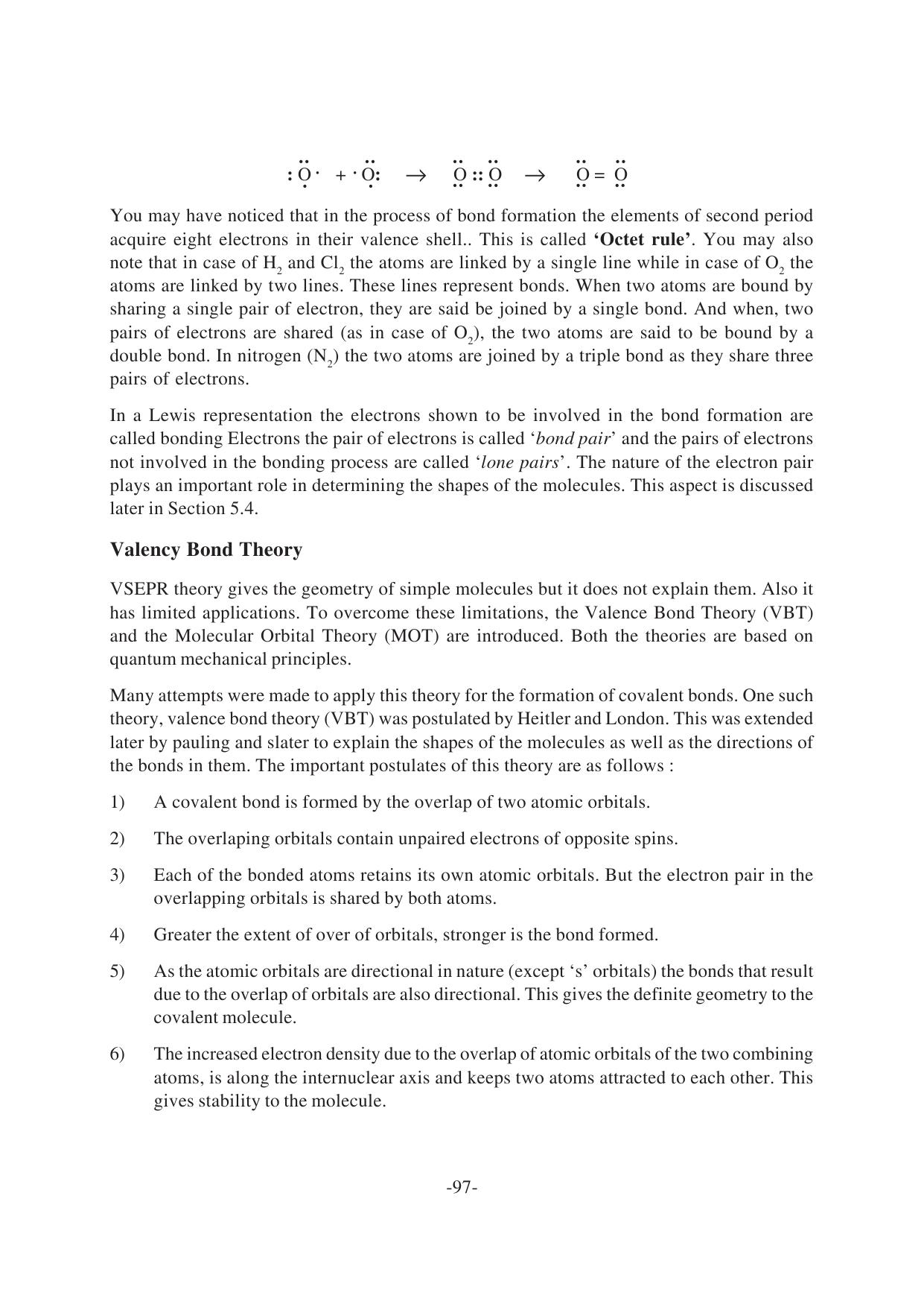 TS SCERT Inter 1st Year Chemistry Vol – I Path 1 (English Medium) Text Book - Page 106