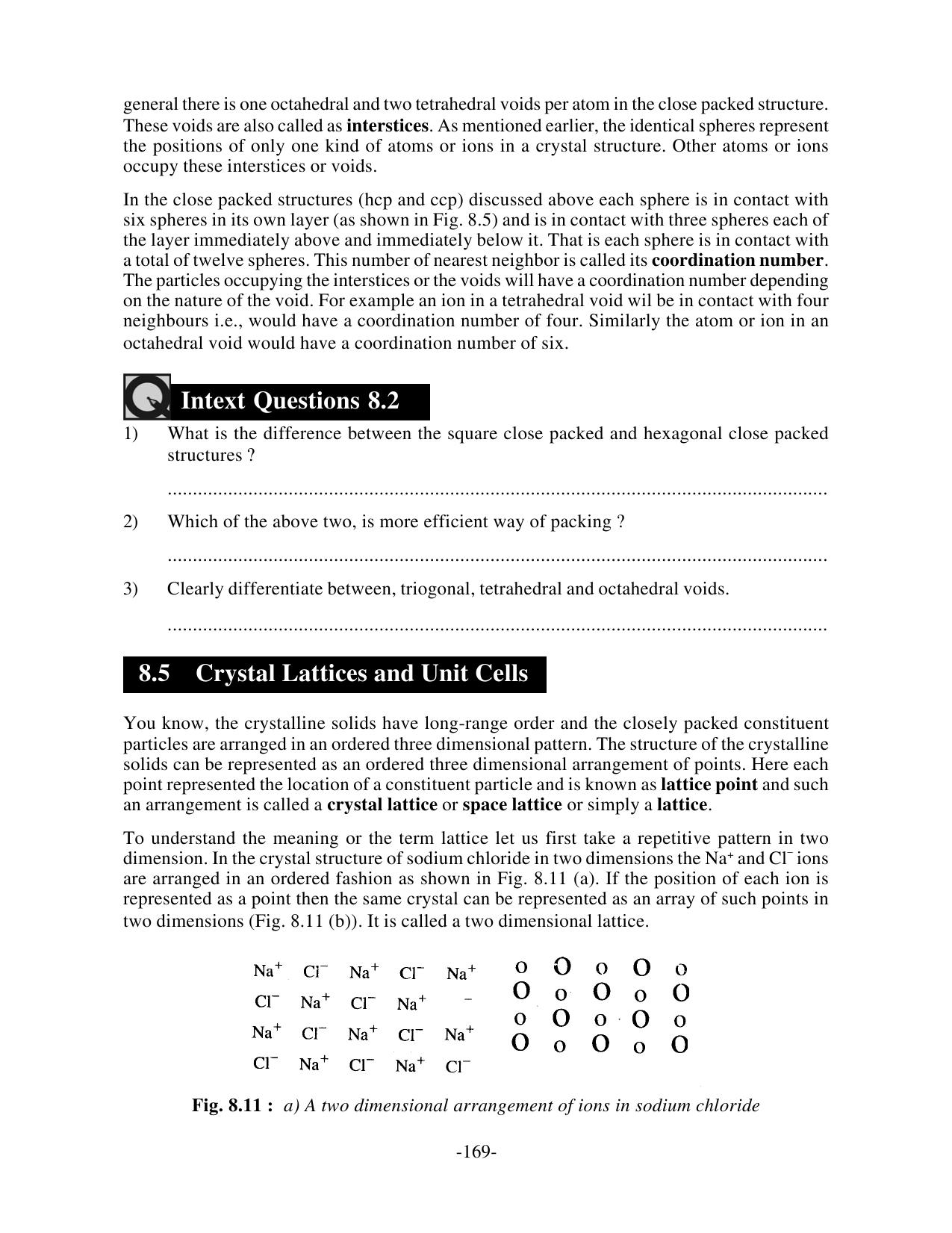 TS SCERT Inter 1st Year Chemistry Vol – I Path 1 (English Medium) Text Book - Page 178
