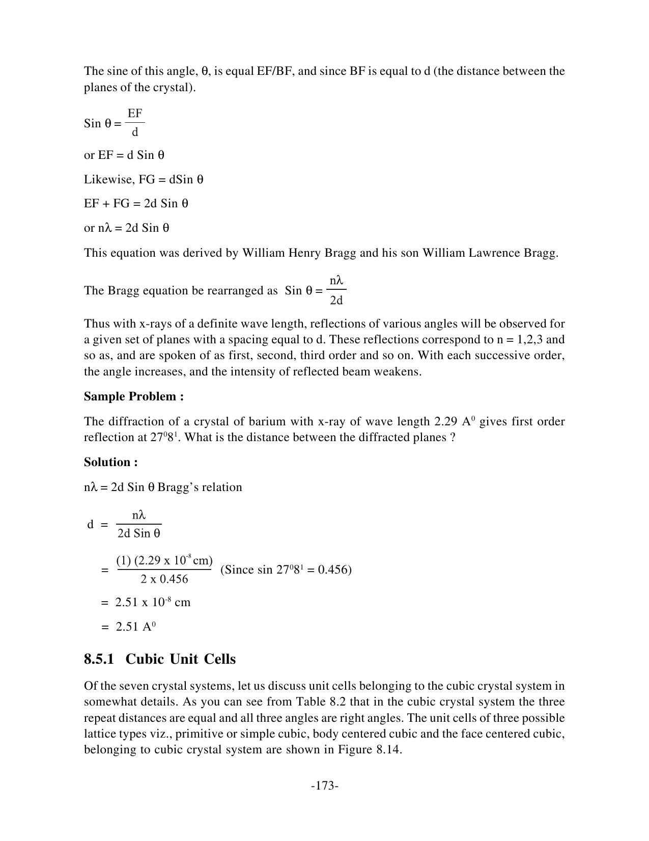 TS SCERT Inter 1st Year Chemistry Vol – I Path 1 (English Medium) Text Book - Page 182