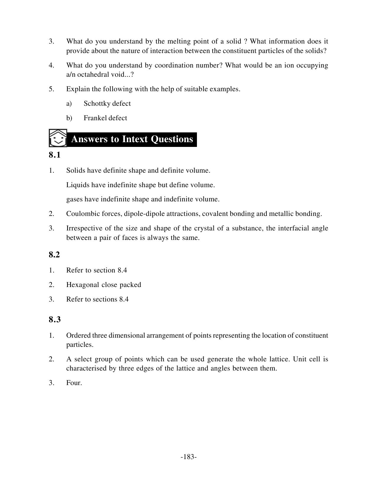 TS SCERT Inter 1st Year Chemistry Vol – I Path 1 (English Medium) Text Book - Page 192