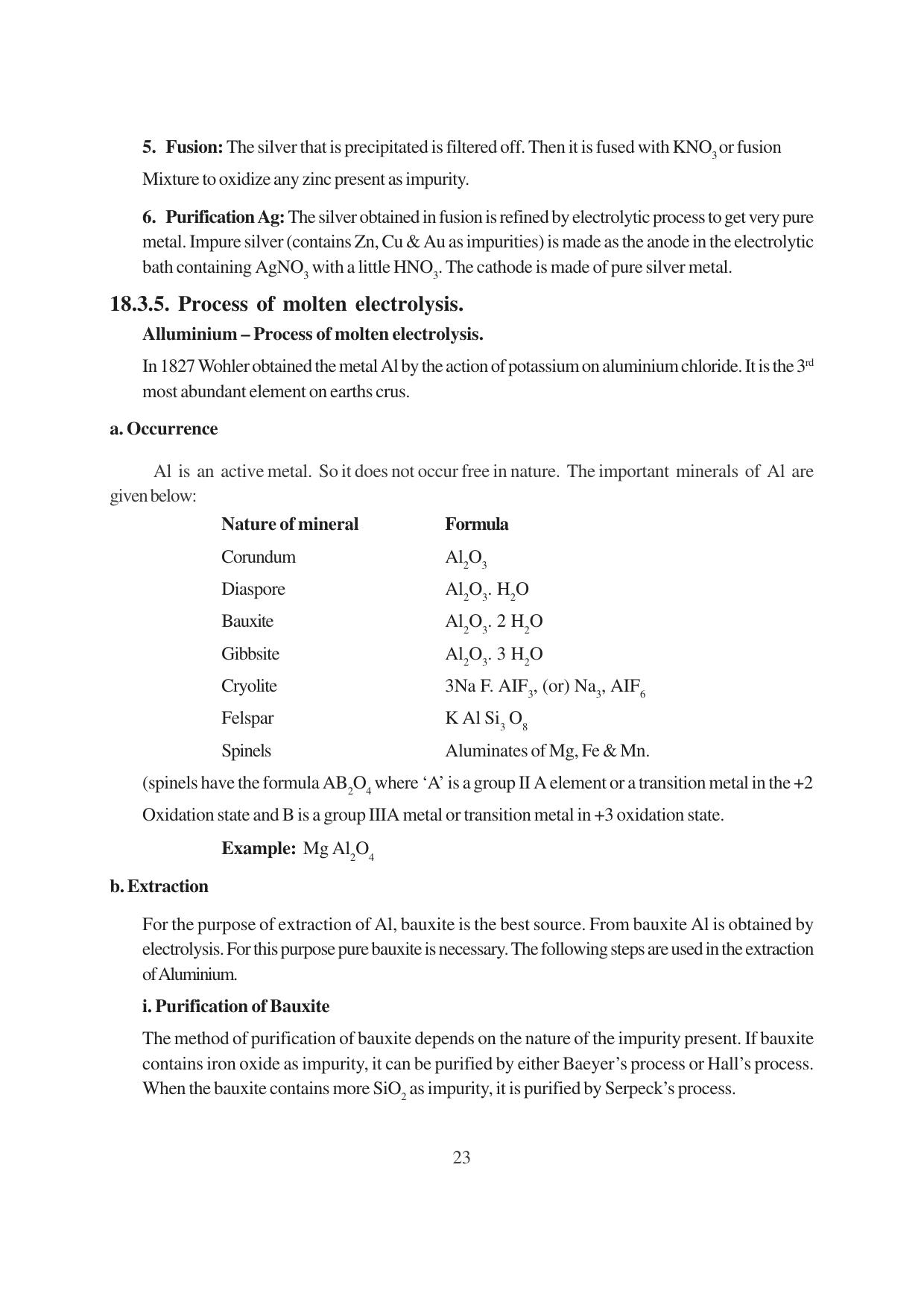 TS SCERT Inter 1st Year Chemistry Vol – I Path 1 (English Medium) Text Book - Page 259