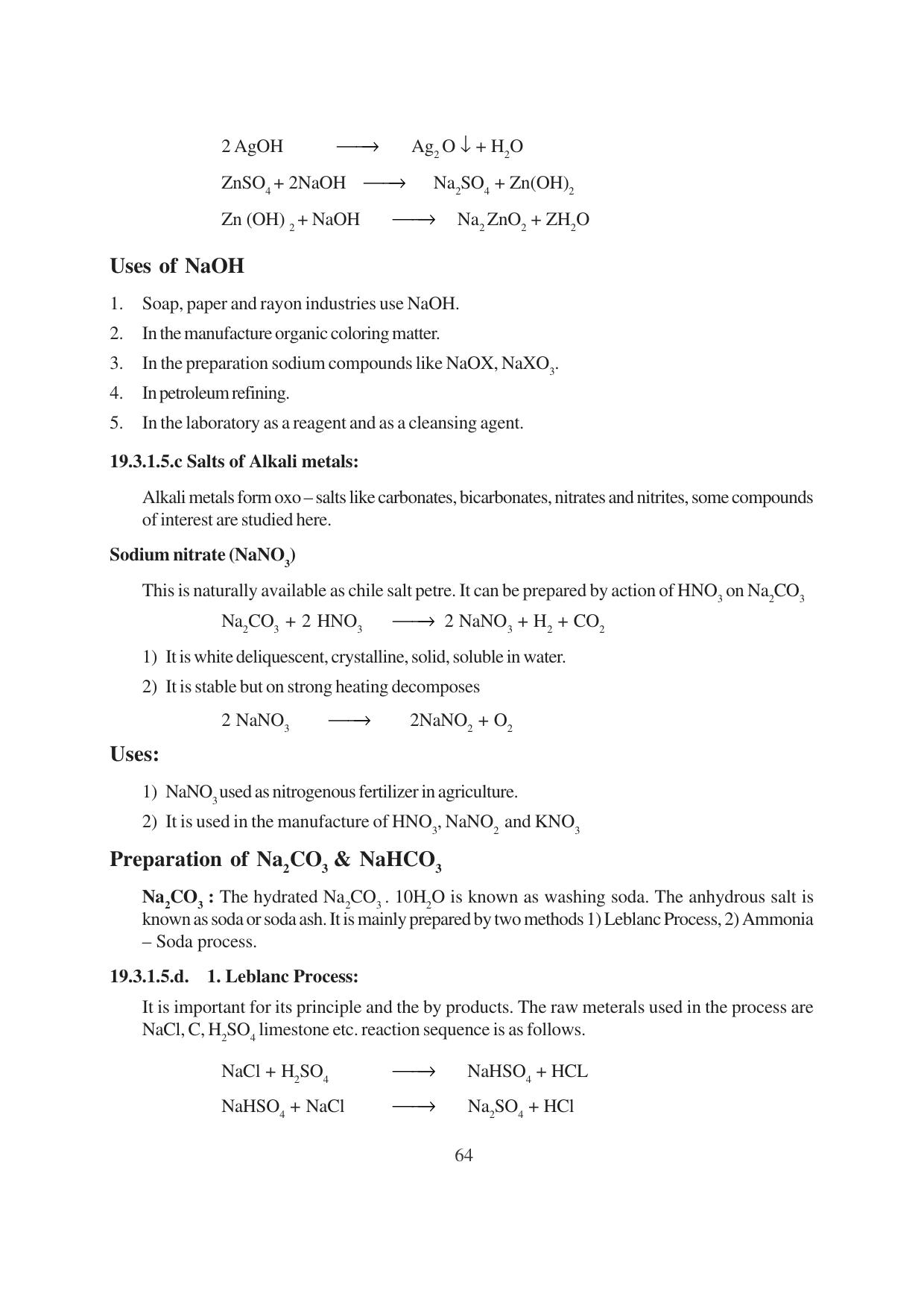 TS SCERT Inter 1st Year Chemistry Vol – I Path 1 (English Medium) Text Book - Page 300