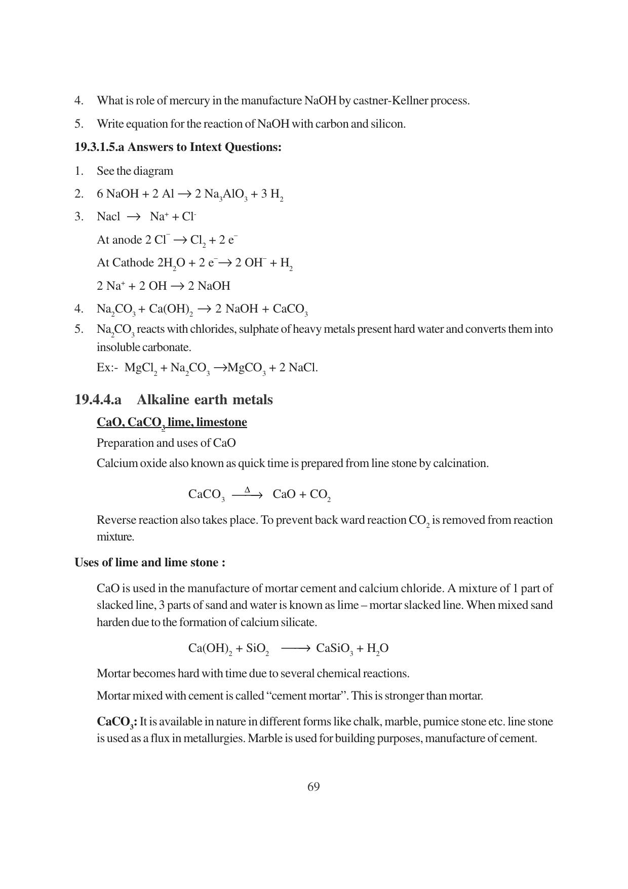 TS SCERT Inter 1st Year Chemistry Vol – I Path 1 (English Medium) Text Book - Page 305