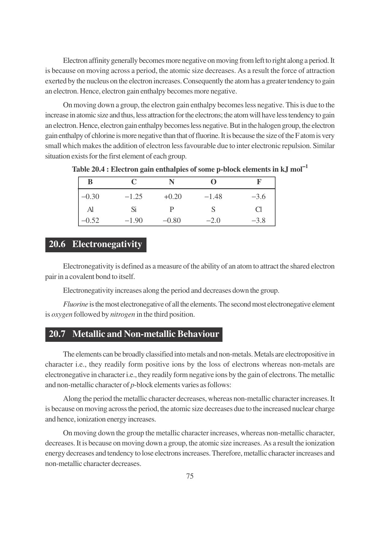 TS SCERT Inter 1st Year Chemistry Vol – I Path 1 (English Medium) Text Book - Page 311