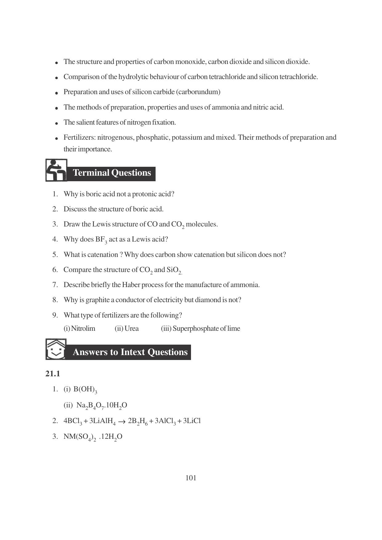 TS SCERT Inter 1st Year Chemistry Vol – I Path 1 (English Medium) Text Book - Page 337