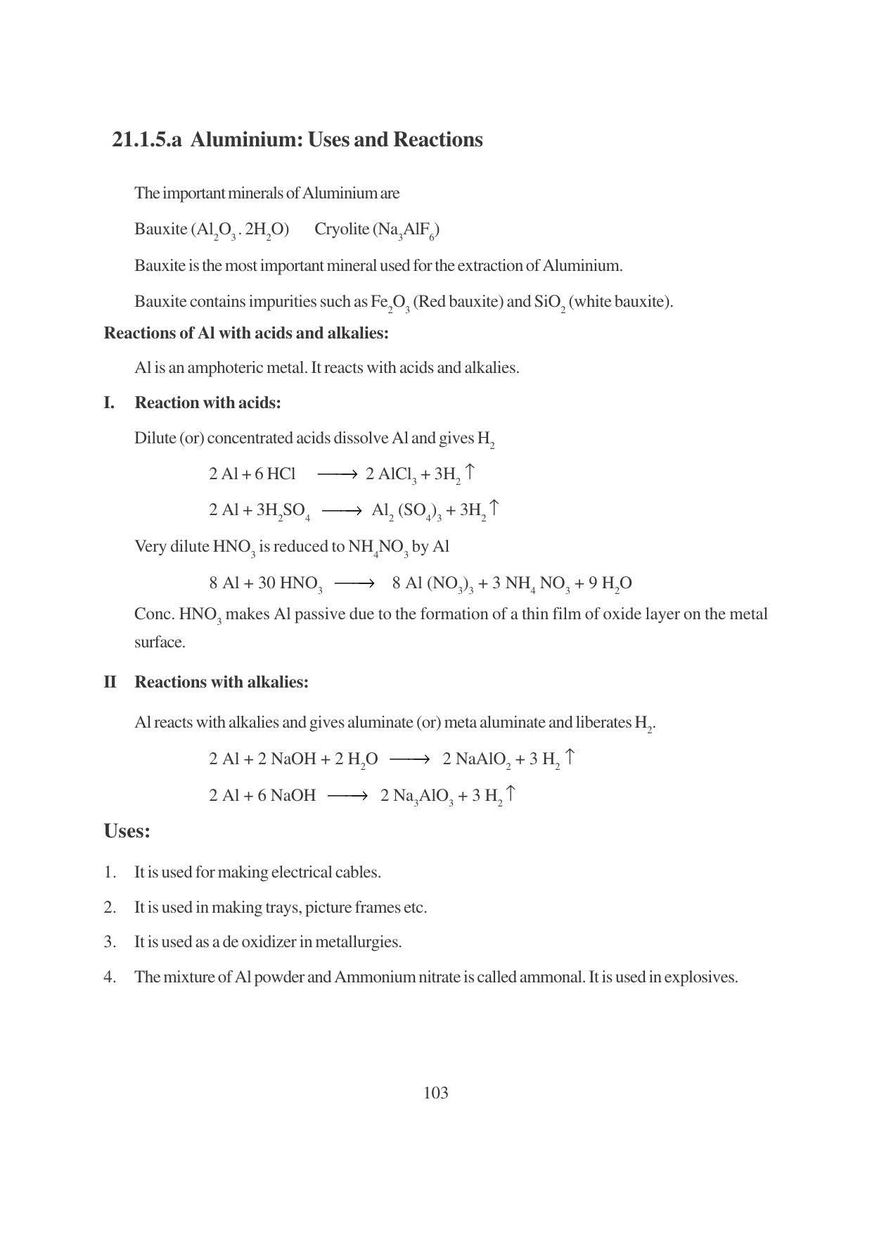 TS SCERT Inter 1st Year Chemistry Vol – I Path 1 (English Medium) Text Book - Page 339