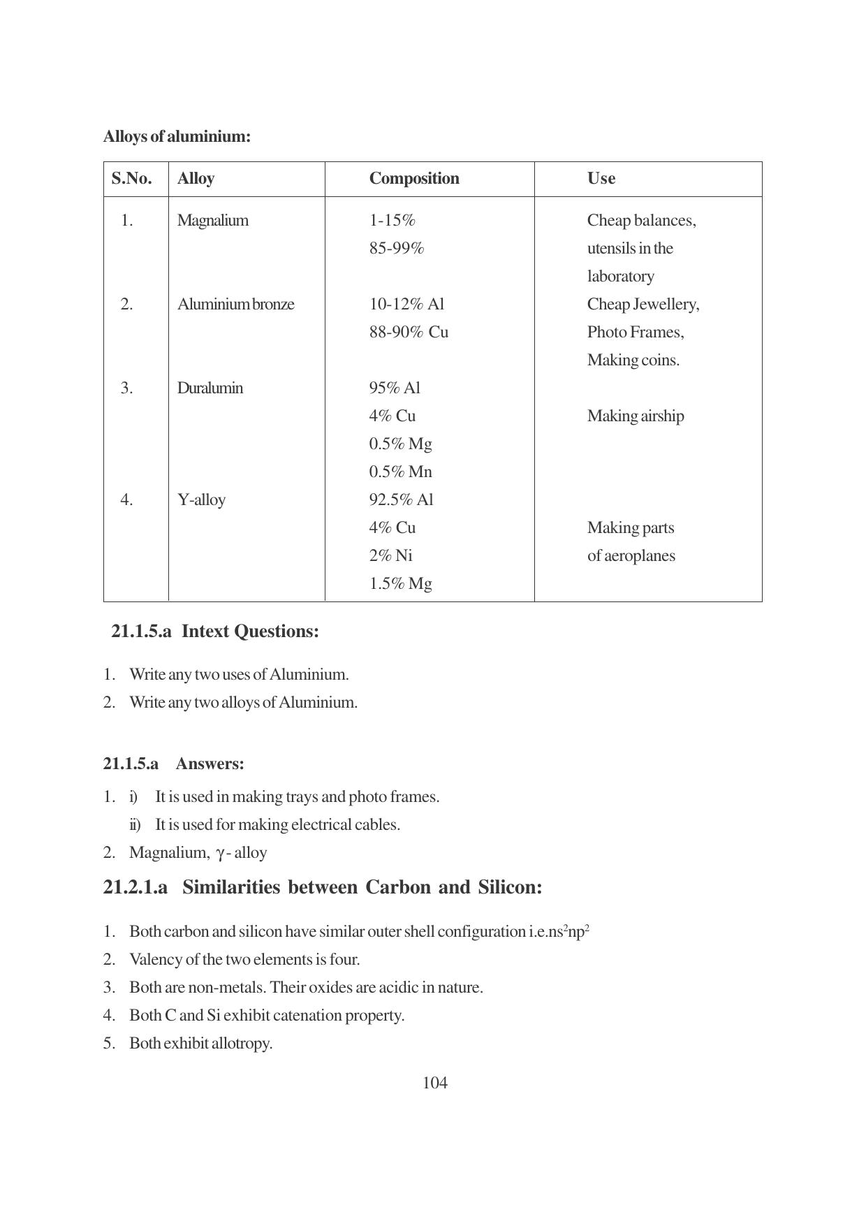 TS SCERT Inter 1st Year Chemistry Vol – I Path 1 (English Medium) Text Book - Page 340