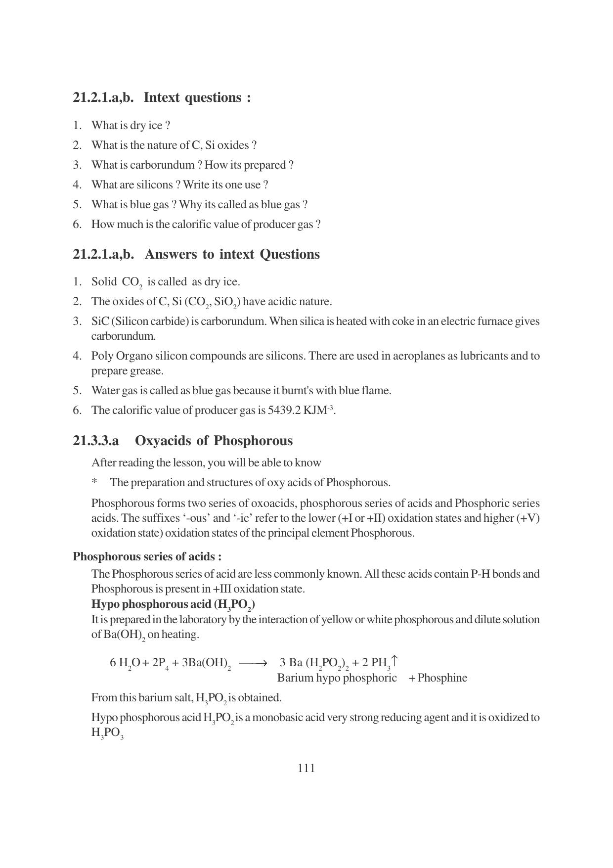 TS SCERT Inter 1st Year Chemistry Vol – I Path 1 (English Medium) Text Book - Page 347