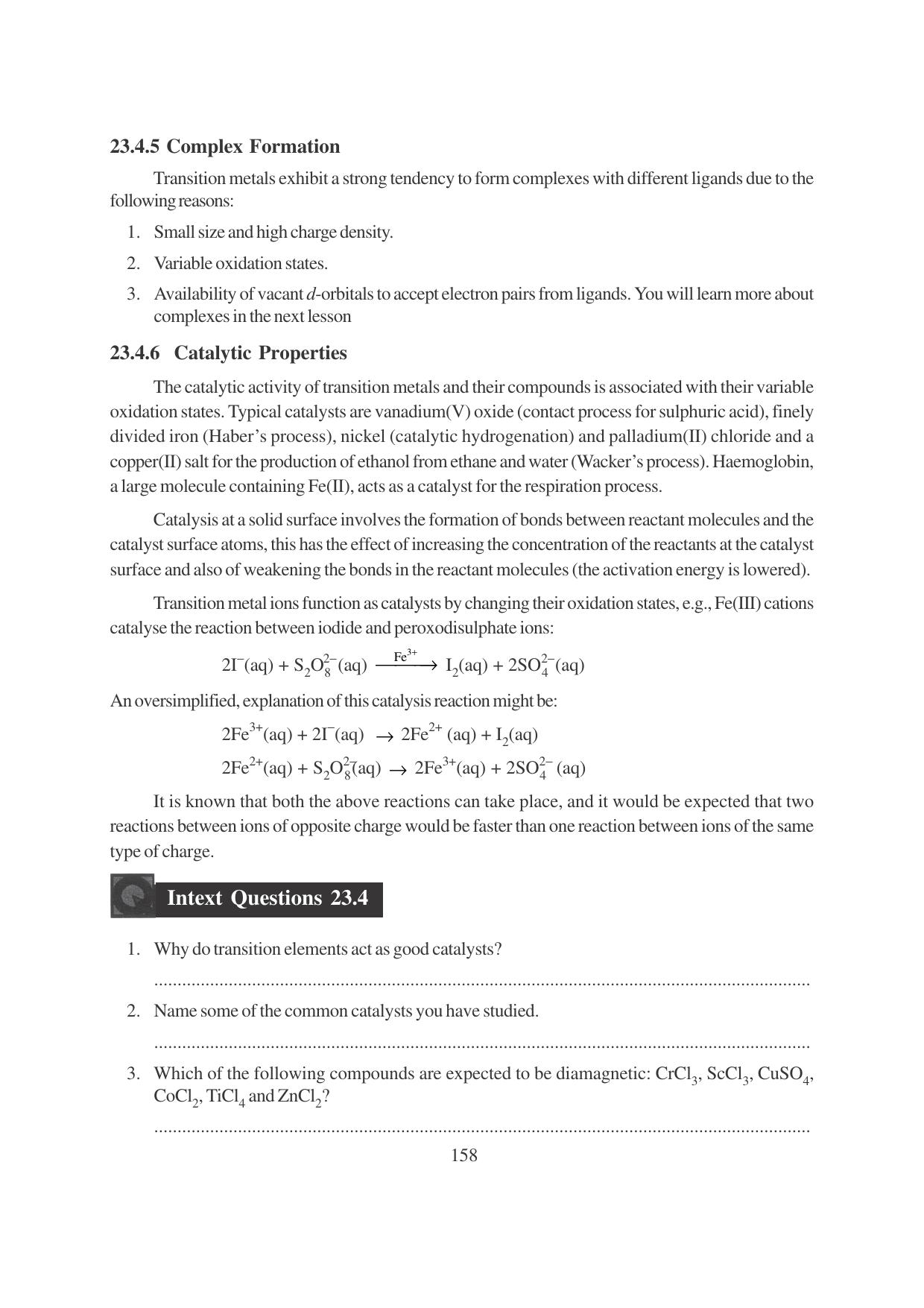 TS SCERT Inter 1st Year Chemistry Vol – I Path 1 (English Medium) Text Book - Page 394