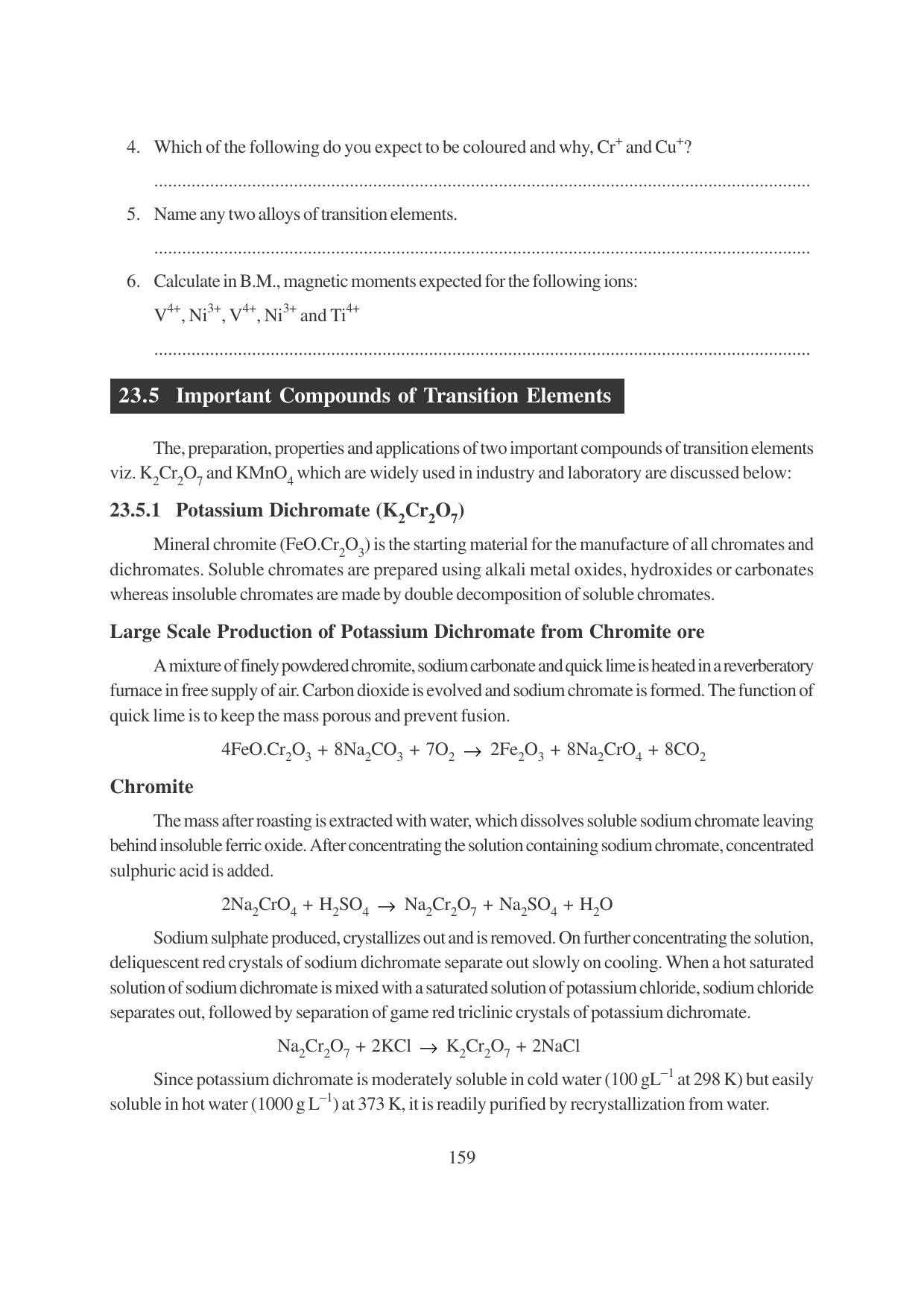 TS SCERT Inter 1st Year Chemistry Vol – I Path 1 (English Medium) Text Book - Page 395