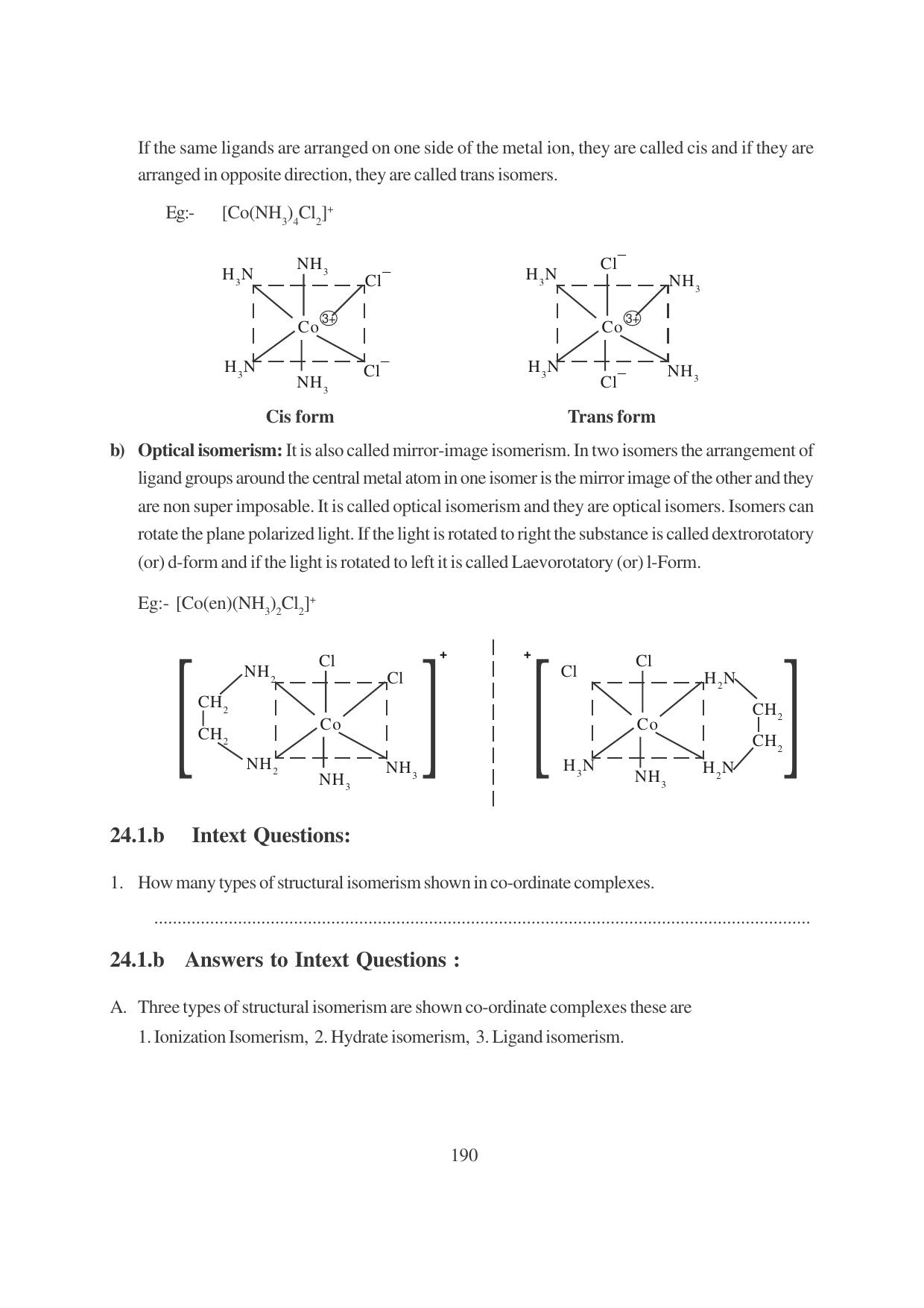 TS SCERT Inter 1st Year Chemistry Vol – I Path 1 (English Medium) Text Book - Page 426