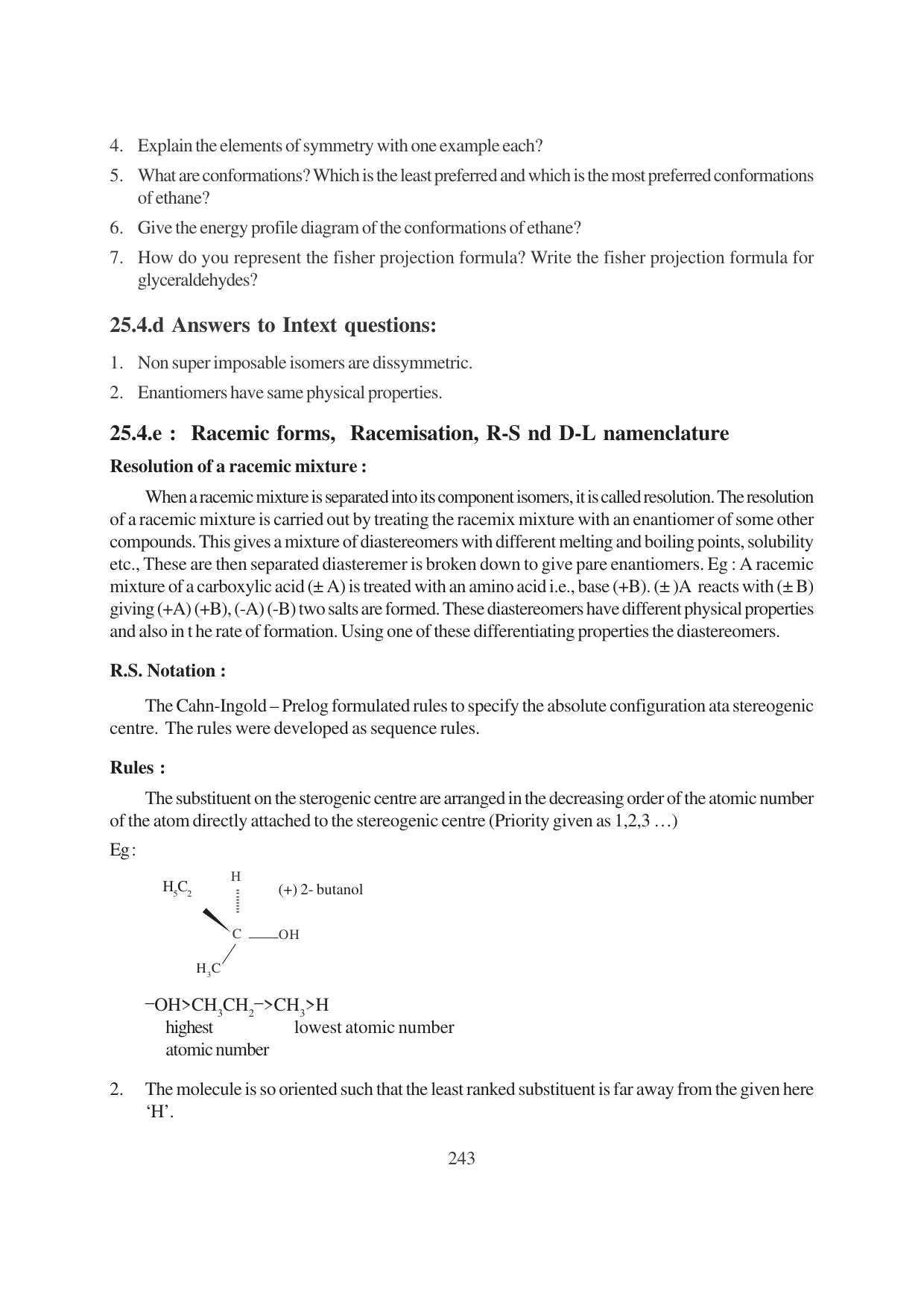 TS SCERT Inter 1st Year Chemistry Vol – I Path 1 (English Medium) Text Book - Page 479