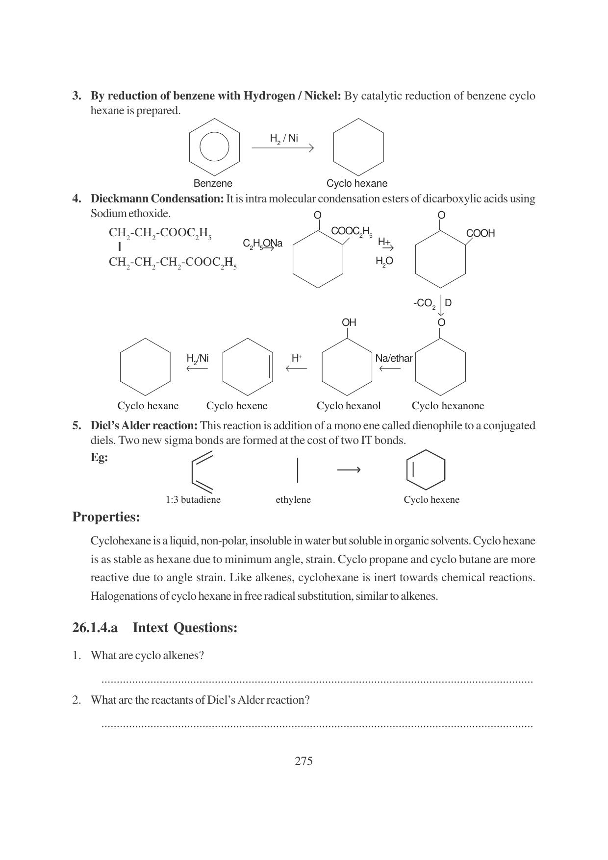 TS SCERT Inter 1st Year Chemistry Vol – I Path 1 (English Medium) Text Book - Page 511