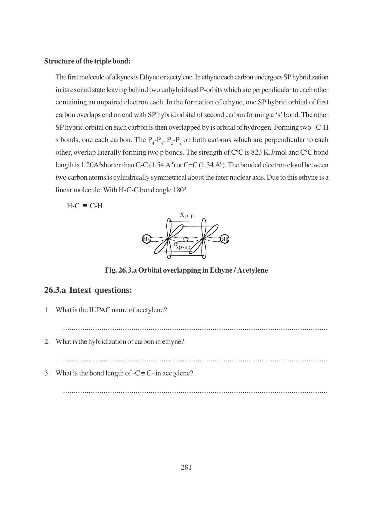 TS SCERT Inter 1st Year Chemistry Vol – I Path 1 (English Medium) Text Book - Page 517