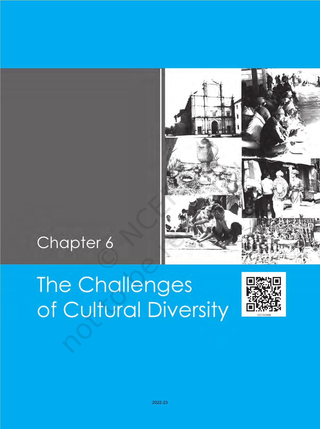 Ncert Book For Class 12 Sociology Indian Society Chapter 6 The Challenges Of Cultural 