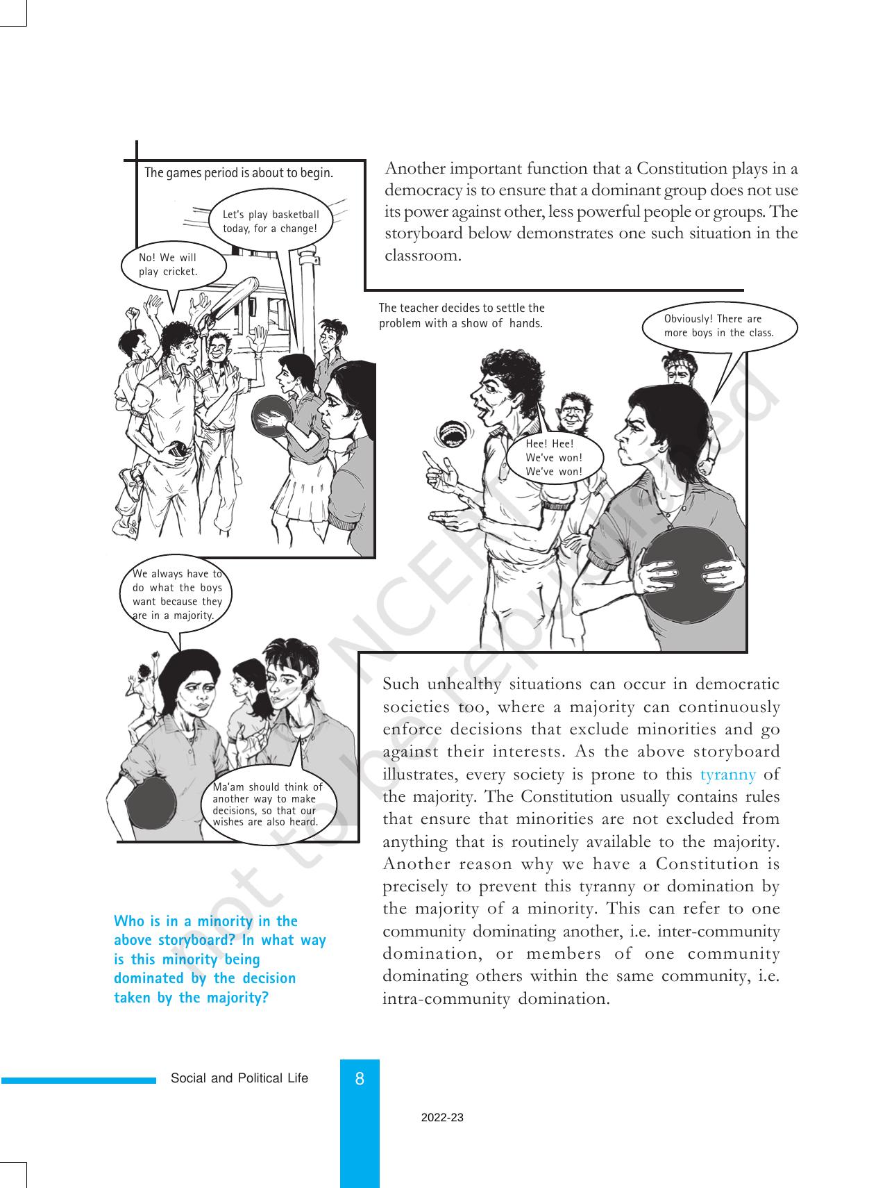 NCERT Book For Class 8 Civics Chapter 1 The Indian Constitution