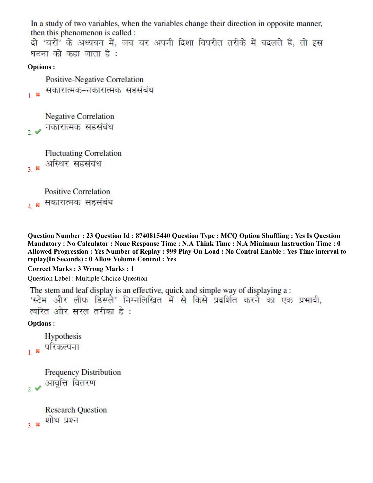 BHU RET Plant Pathology 2020 Question Paper  - Page 15