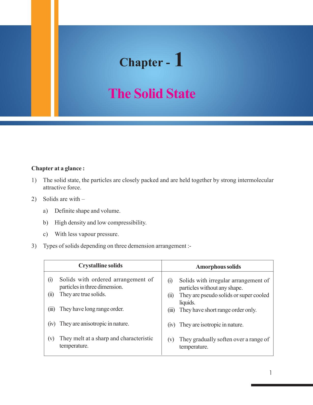 Tripura Board Class 12 Chemistry English Version Workbooks - Page 7